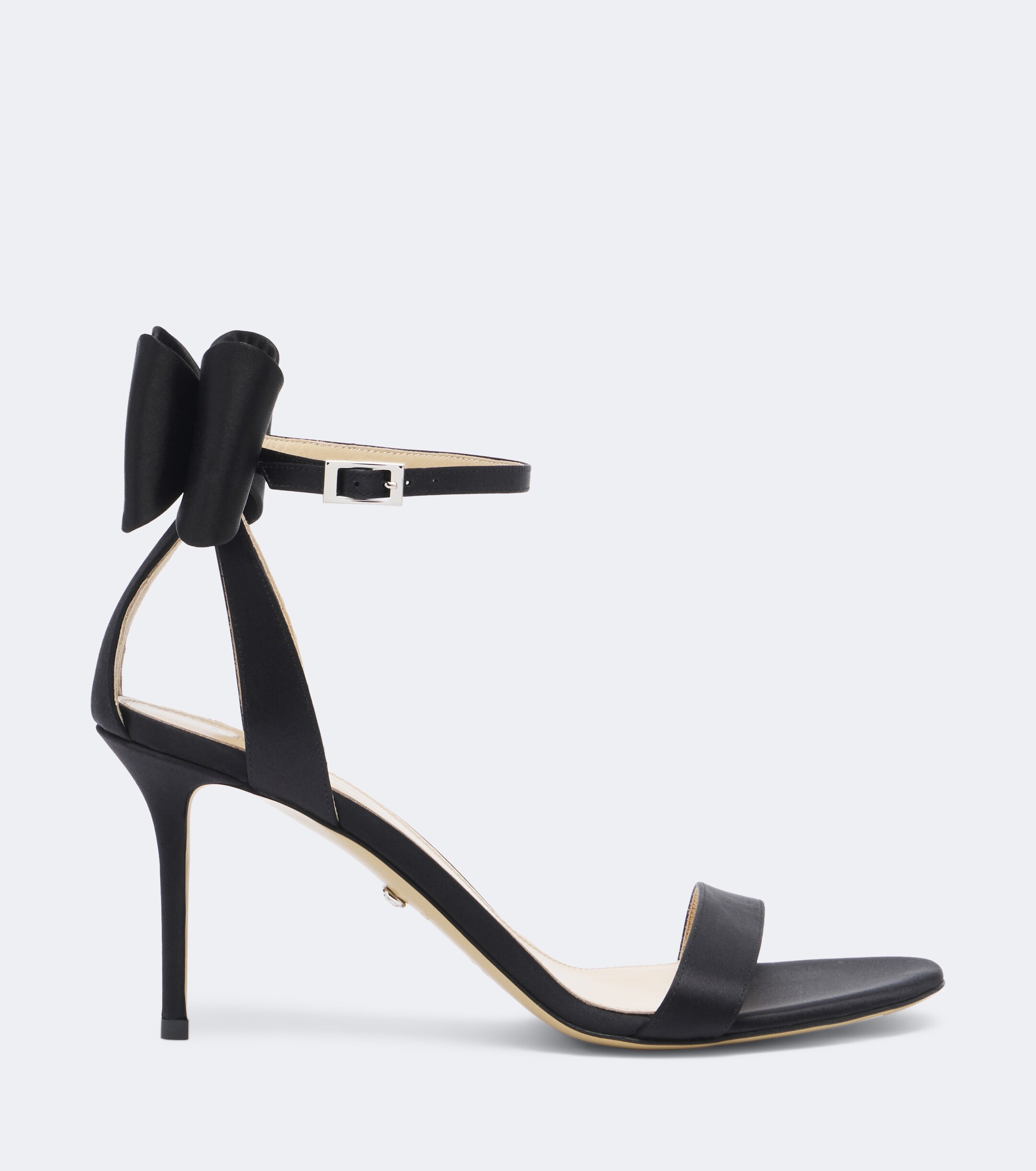 MACH & MACH Mach & Mach Le Cadeau bow-detail satin sandals