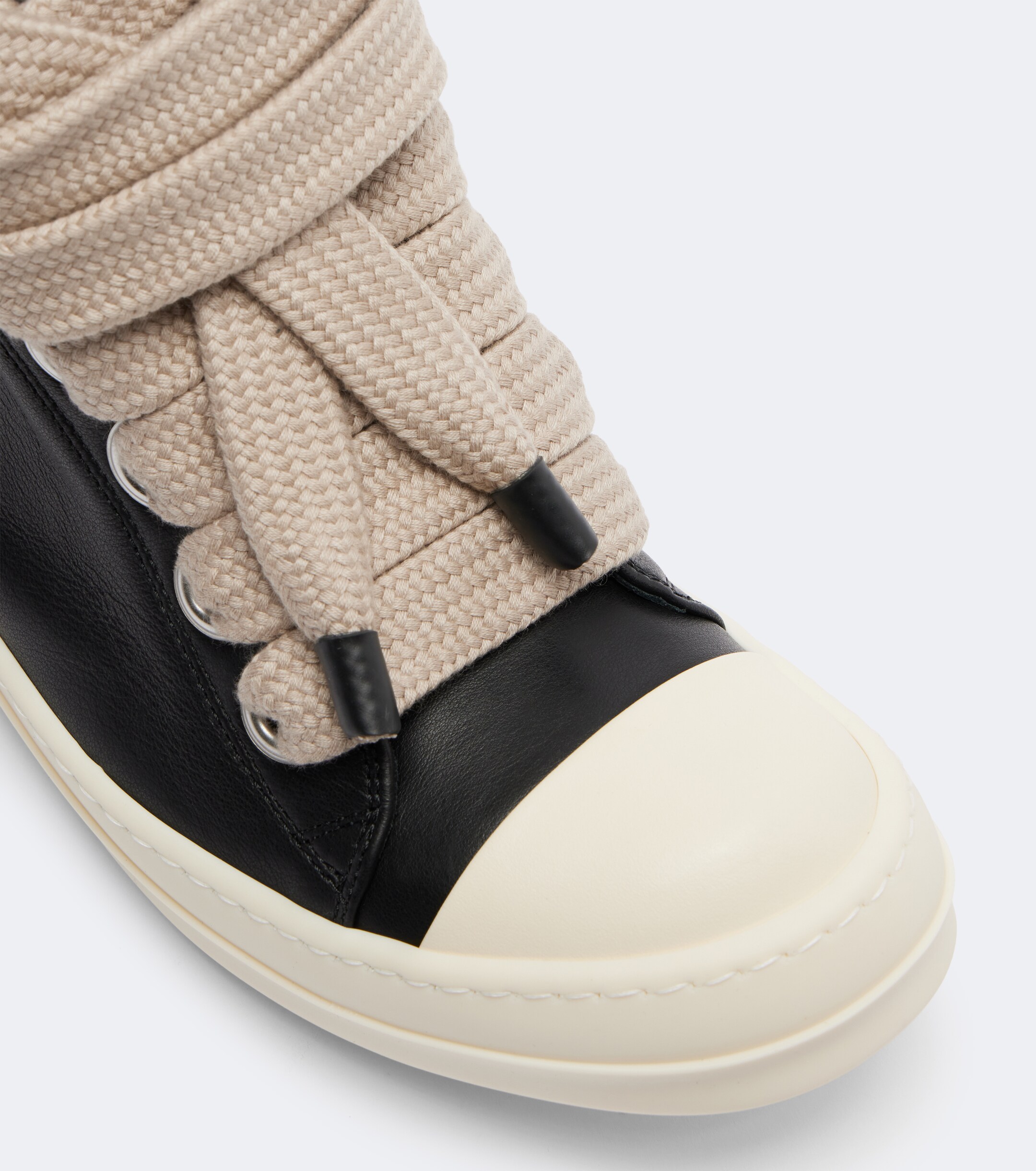 Rick Owens Rick Owens Jumbolace leather sneakers