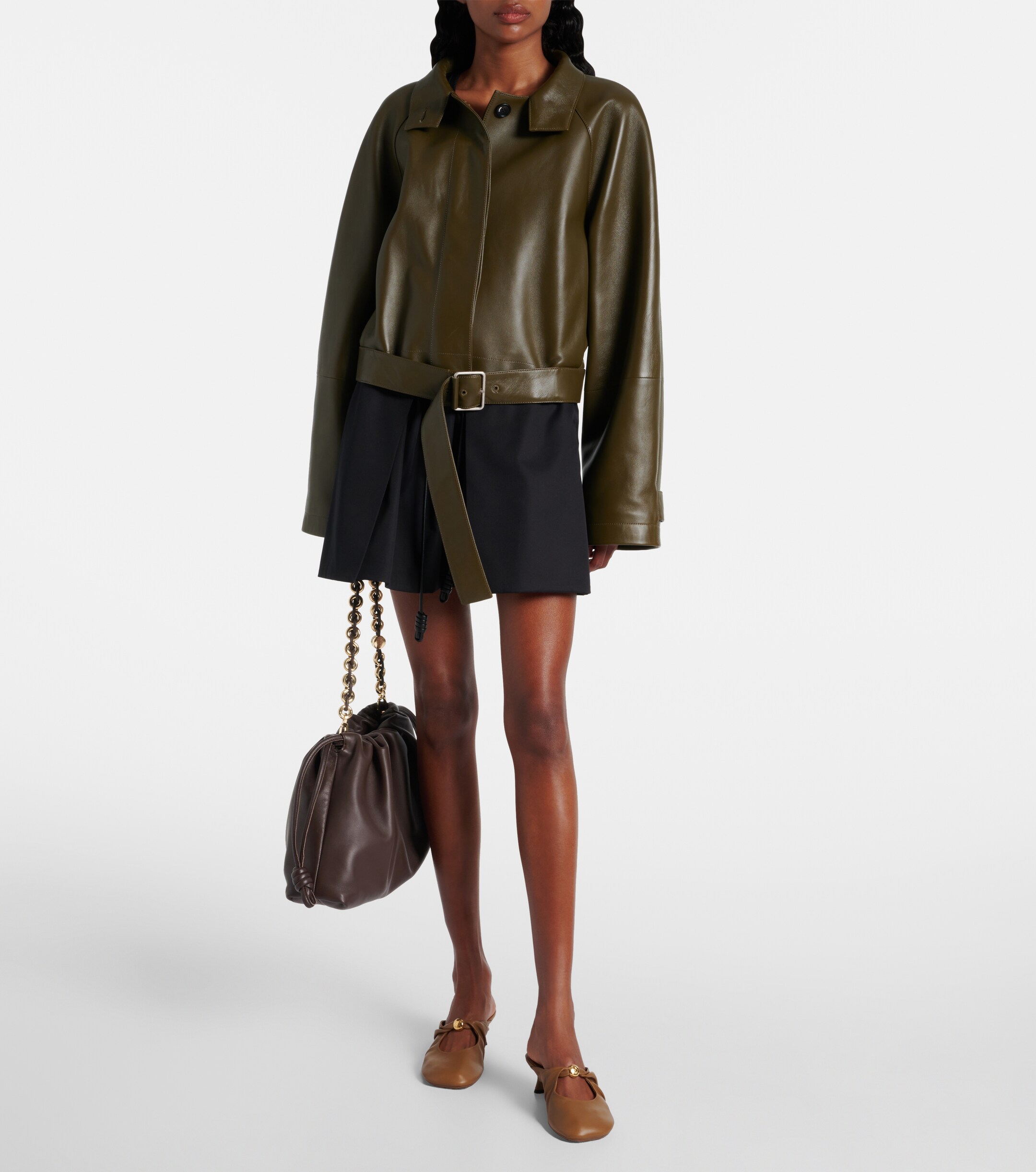 Loewe Flamenco Large leather shoulder bag
