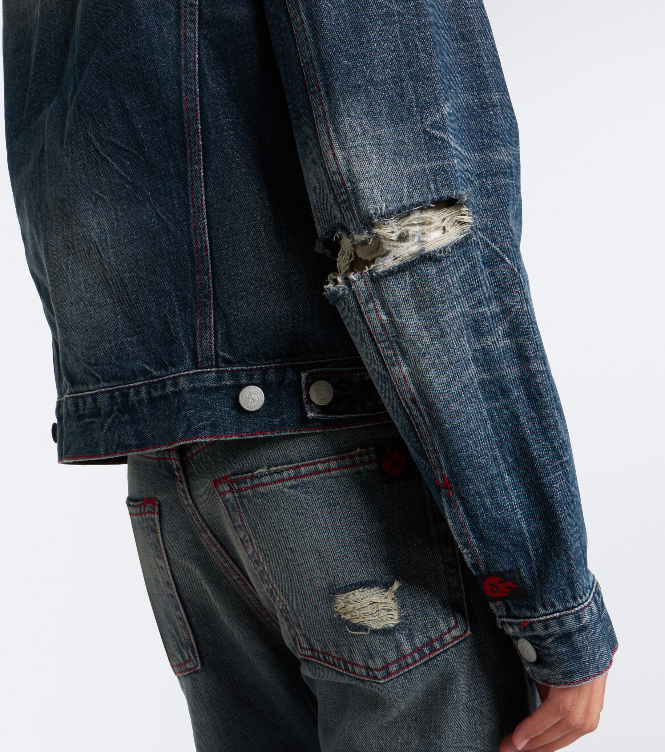 Acne Studios Acne Studios Re-Edition faded denim jacket
