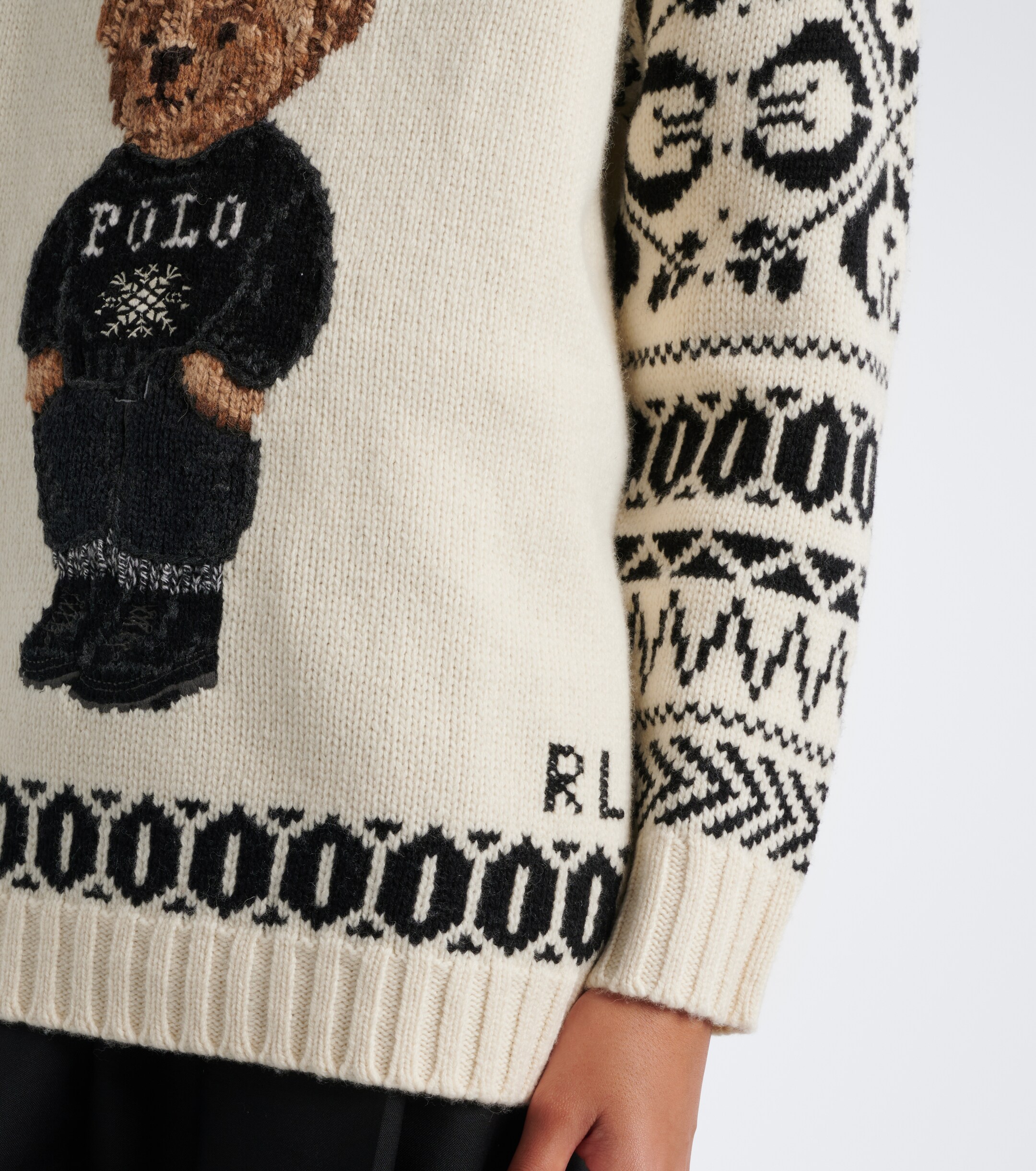 Polo Ralph Lauren Polo Ralph Lauren Polo Bear wool and cashmere sweater
