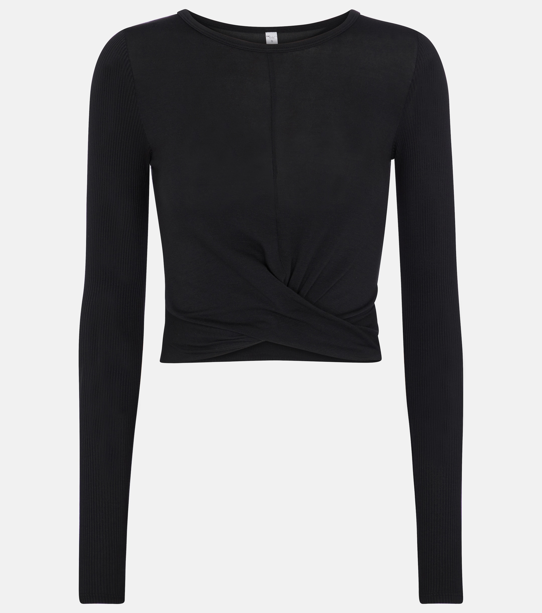 Alo Yoga Cover knit crop top thumbnail