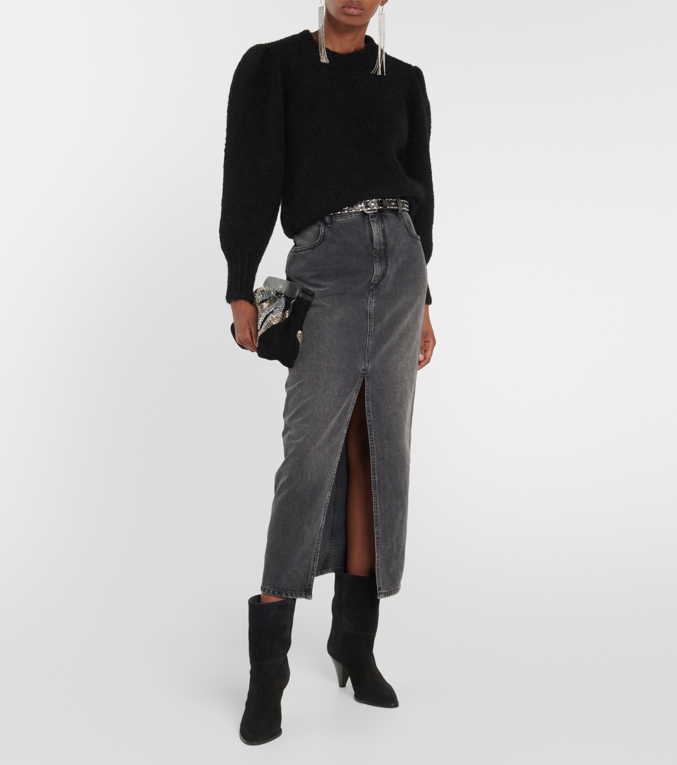 Isabel Marant Rouxa suede ankle boots thumbnail
