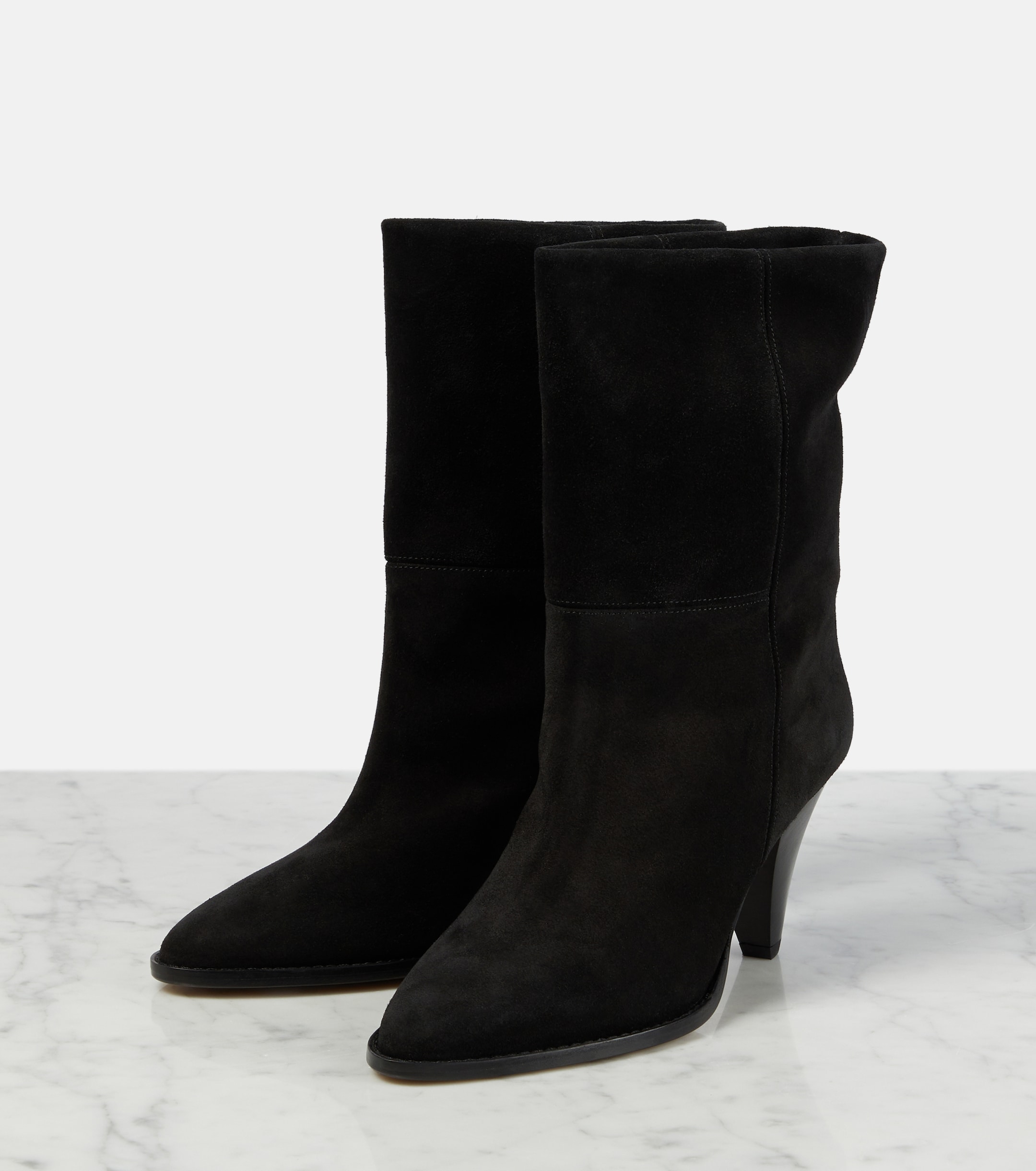 Isabel Marant Rouxa suede ankle boots thumbnail