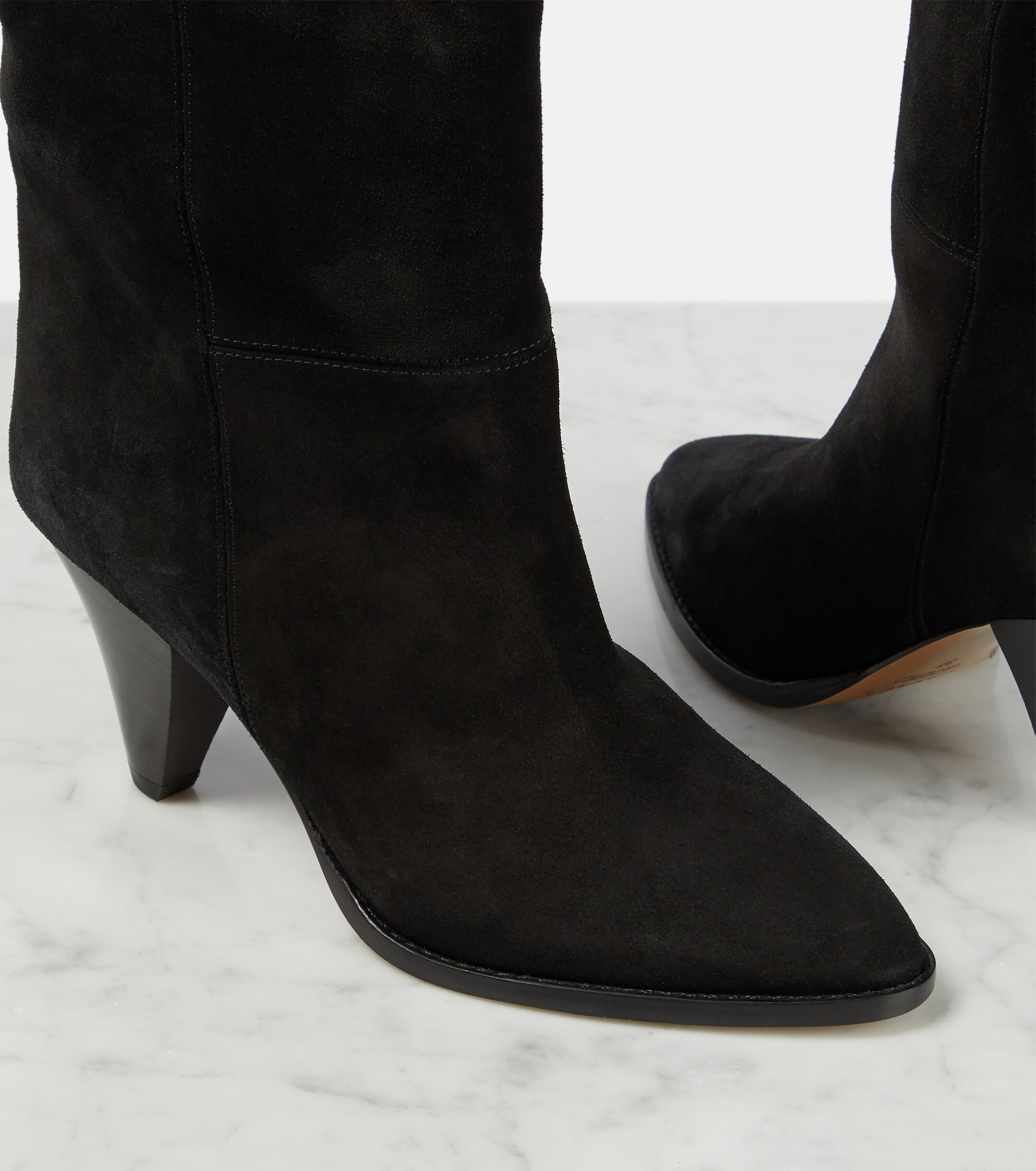 Isabel Marant Rouxa suede ankle boots thumbnail