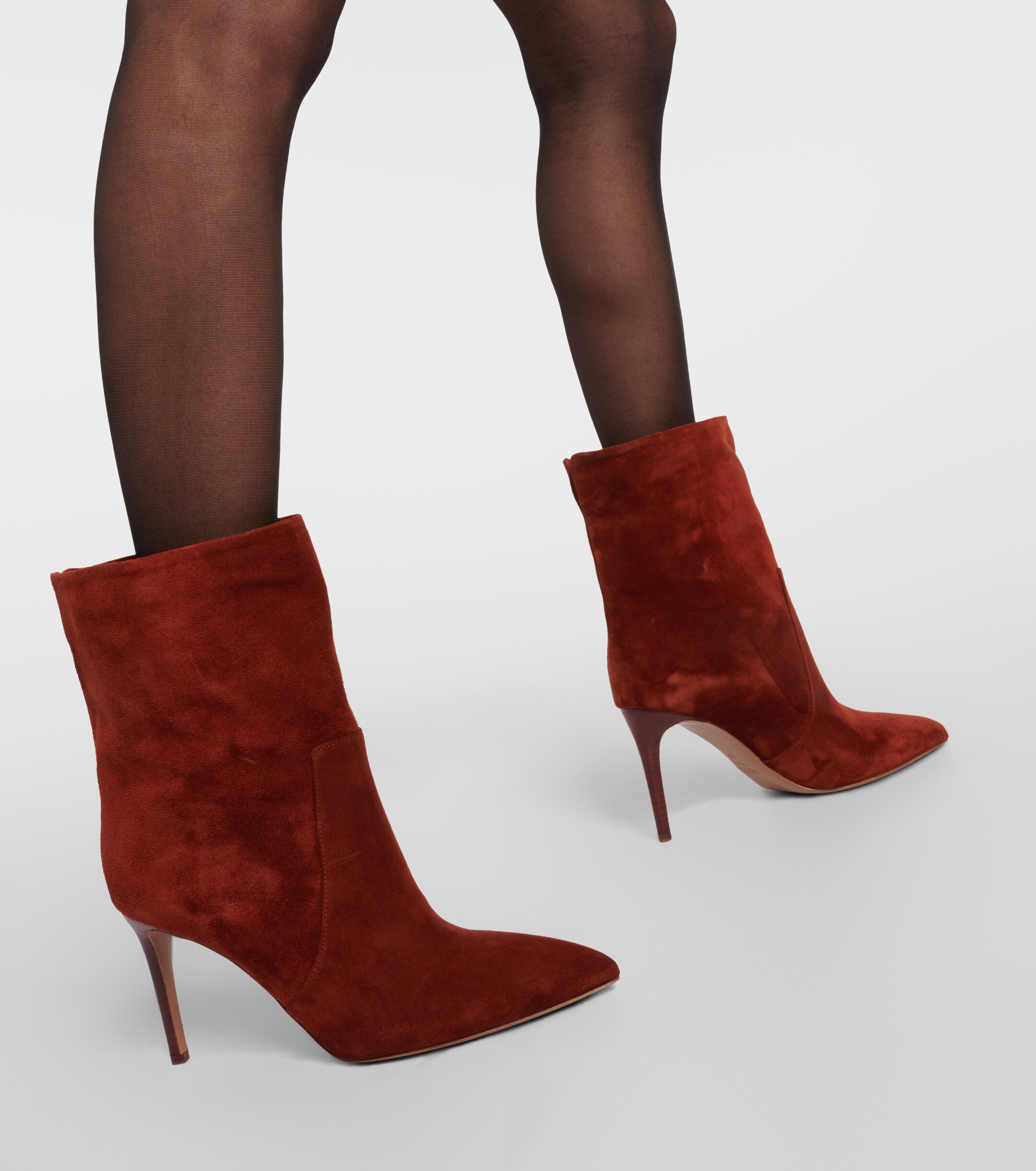 Paris Texas 85 suede ankle boots