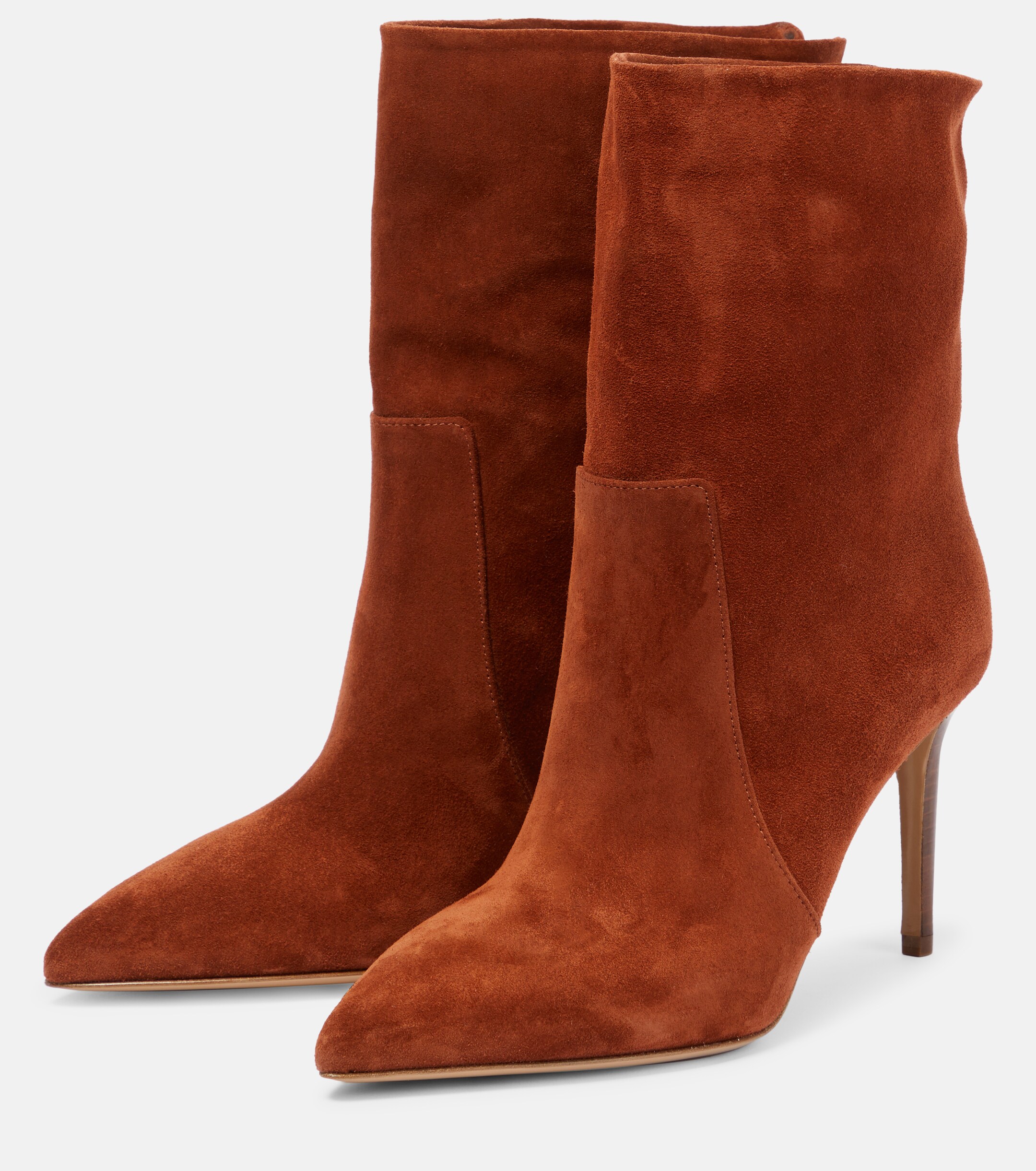 Paris Texas 85 suede ankle boots