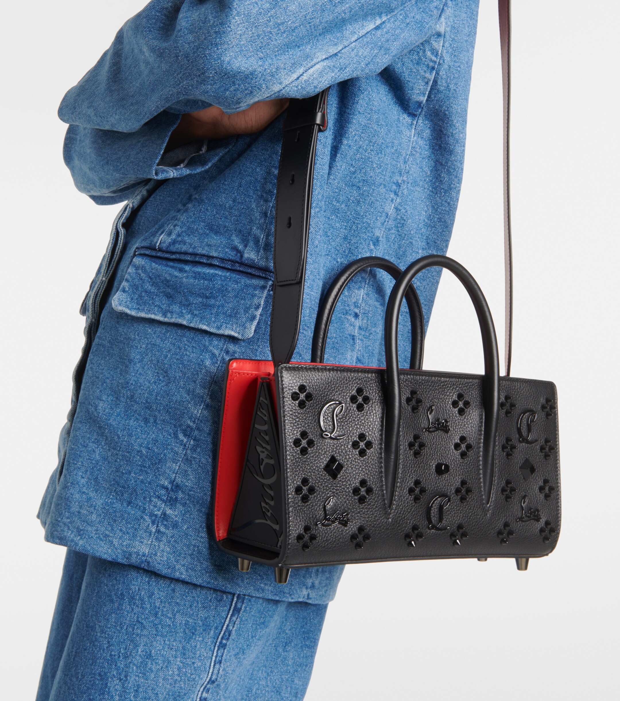 CHRISTIAN LOUBOUTIN Paloma leather tote bag