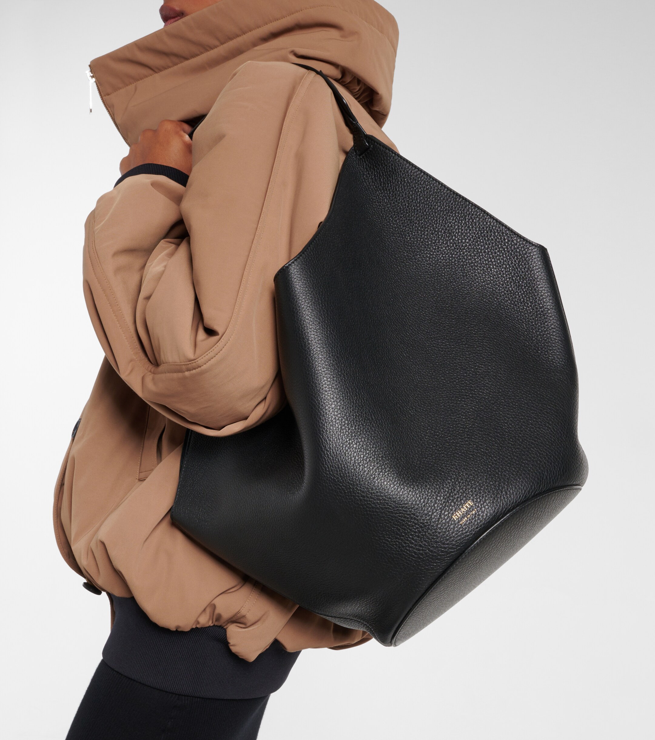 KHAITE Lotus Medium leather tote bag