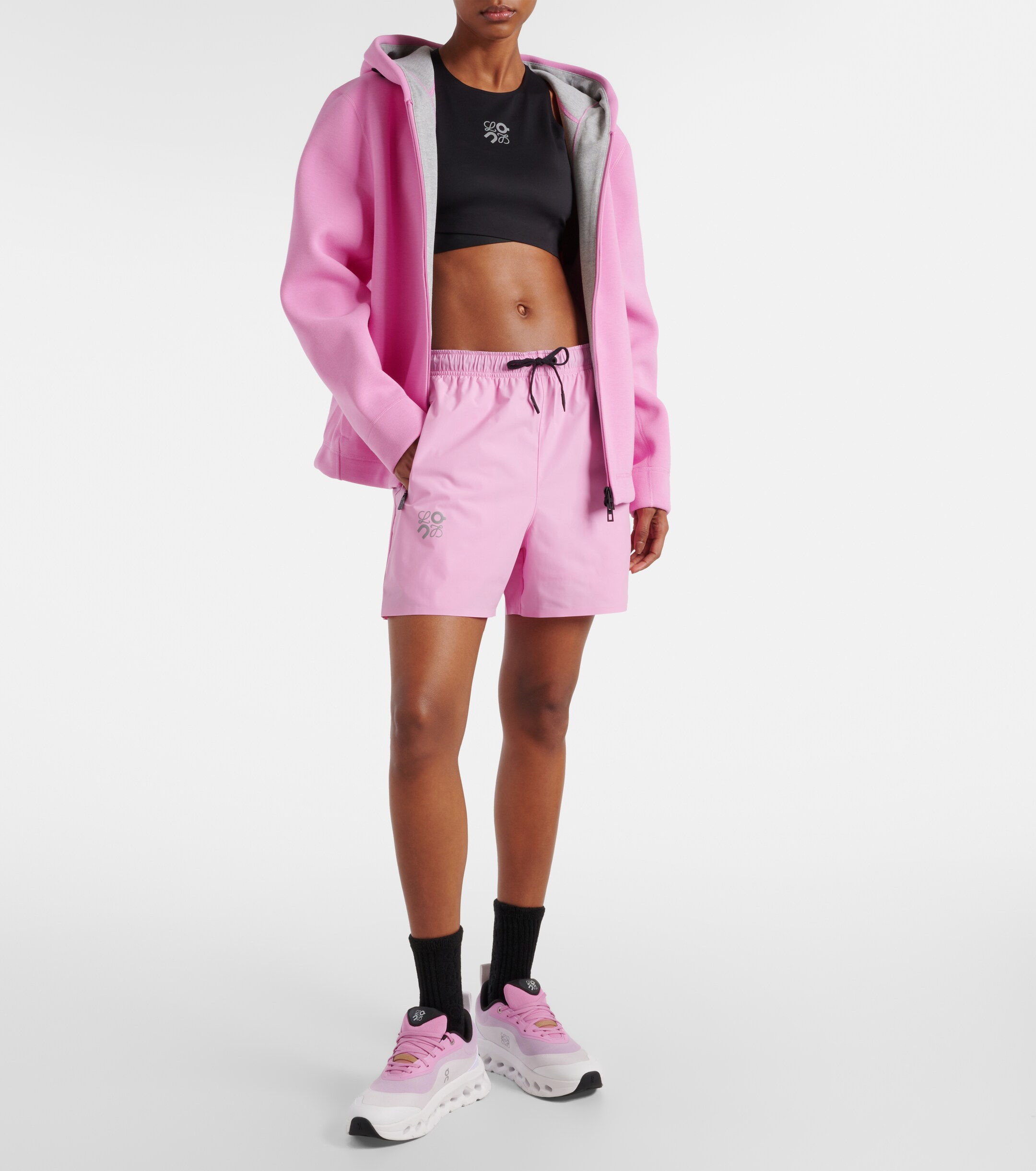 Loewe x On technical shorts