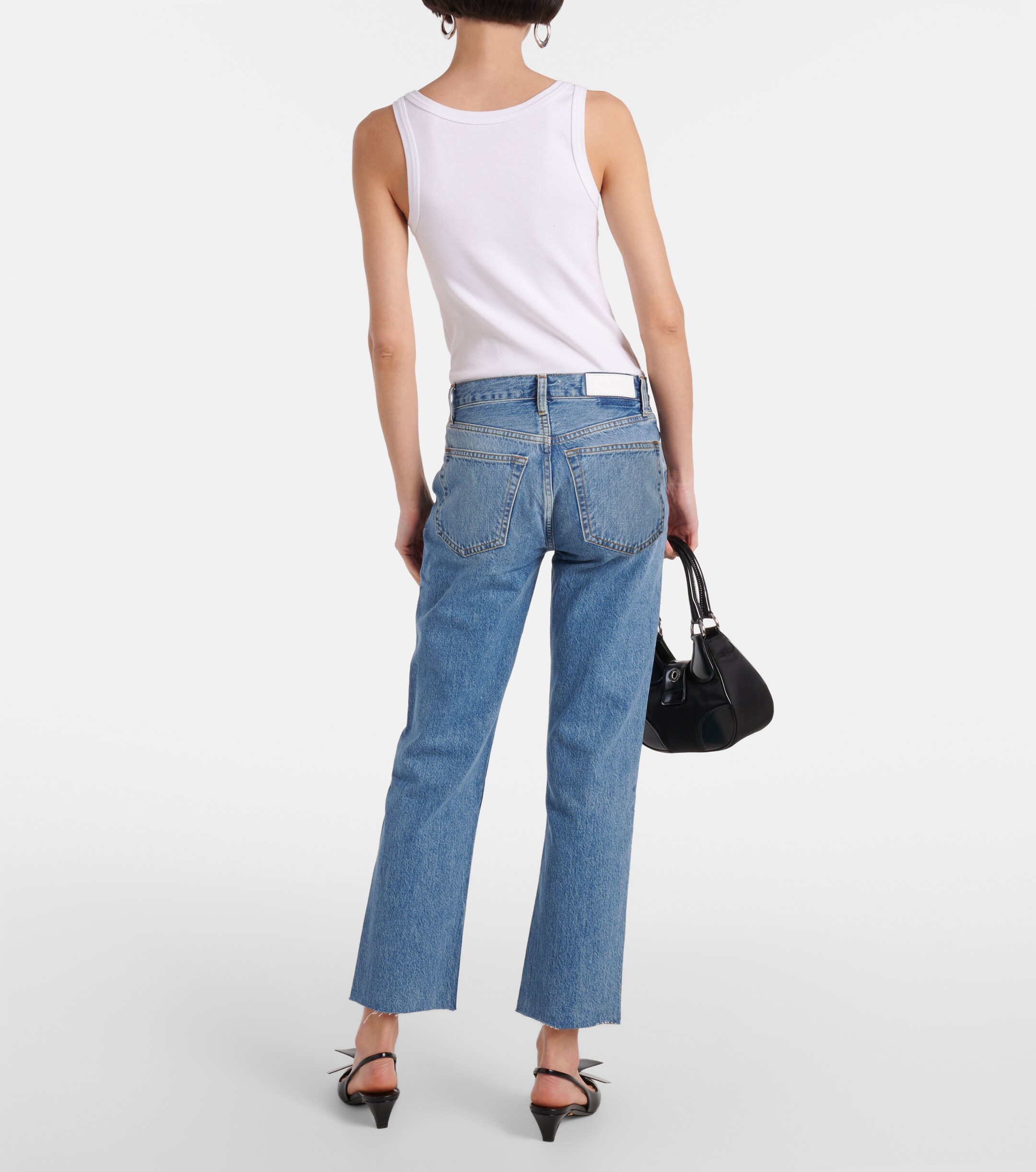 RE/DONE '70s Stove Pipe straight jeans