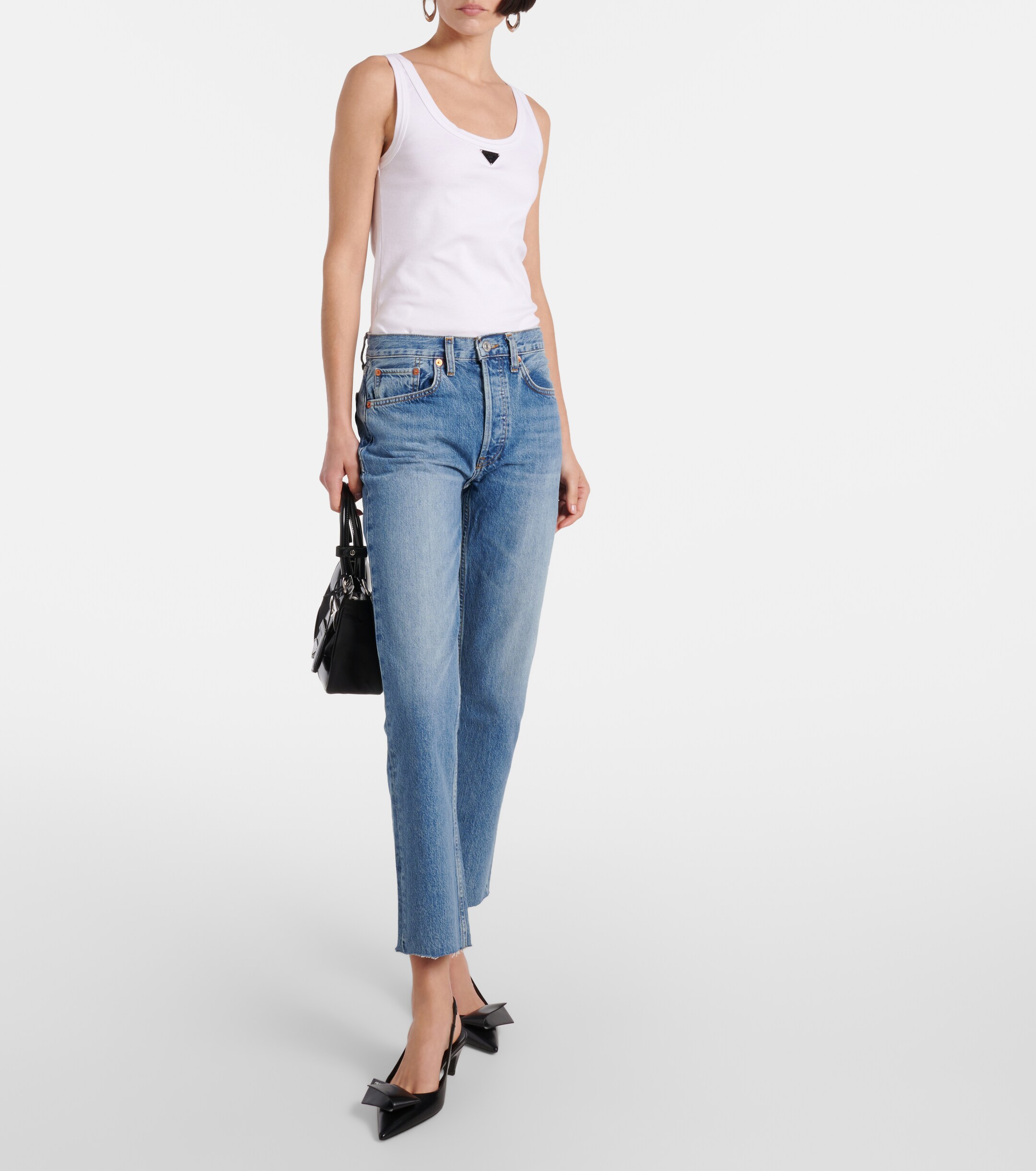 RE/DONE '70s Stove Pipe straight jeans