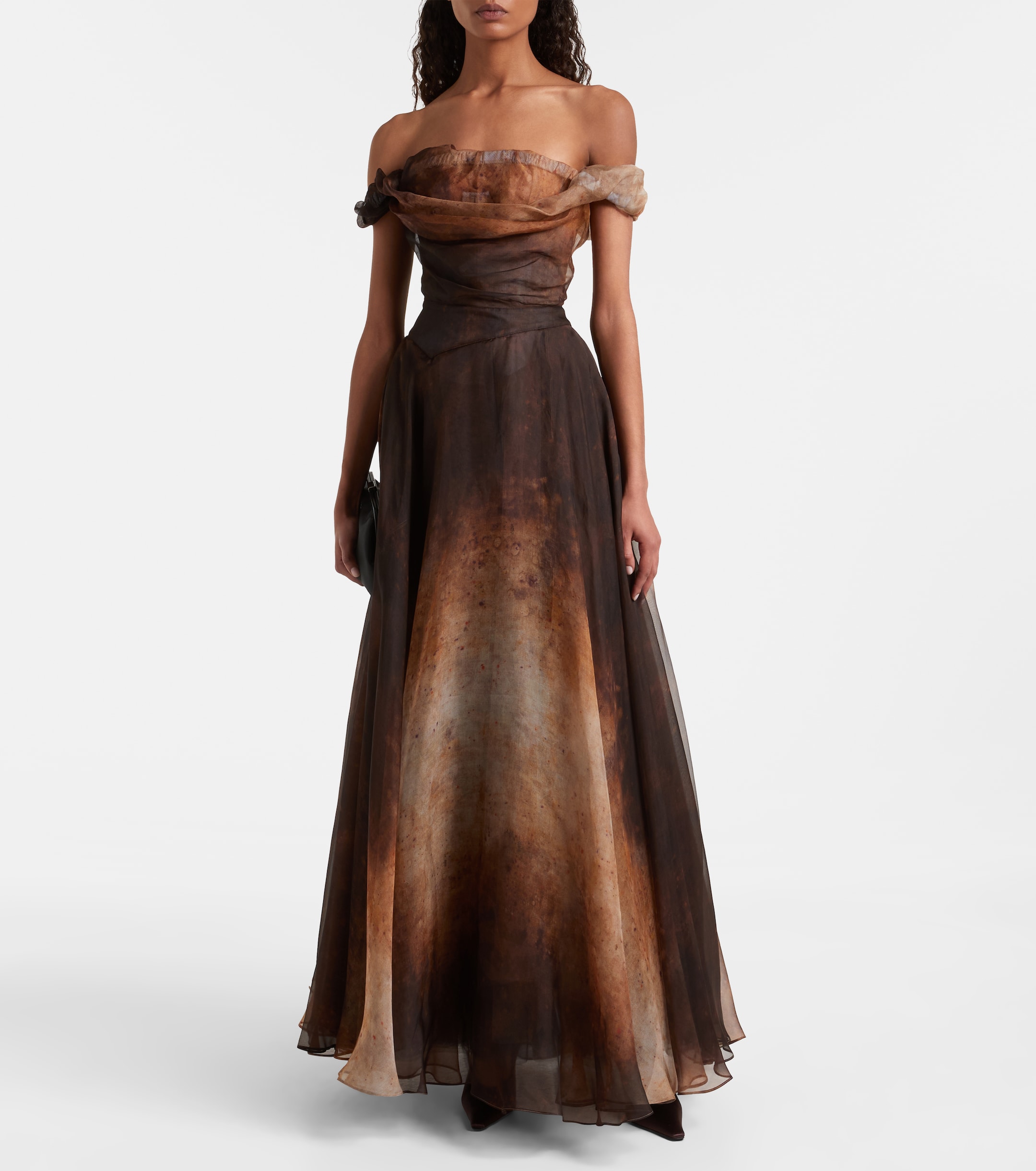 Vivienne Westwood - Chichi silk bustier gown | Plush