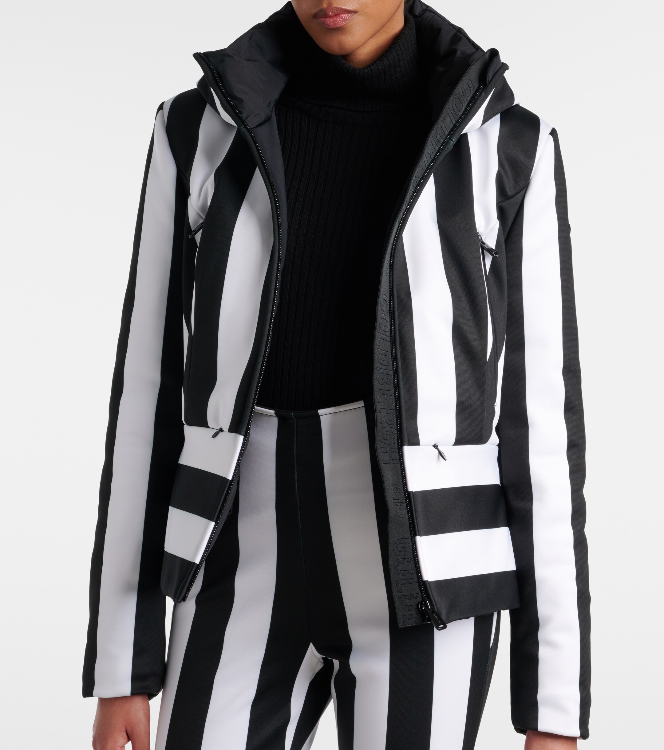 GOLDBERGH Goldbergh Linea striped ski jacket