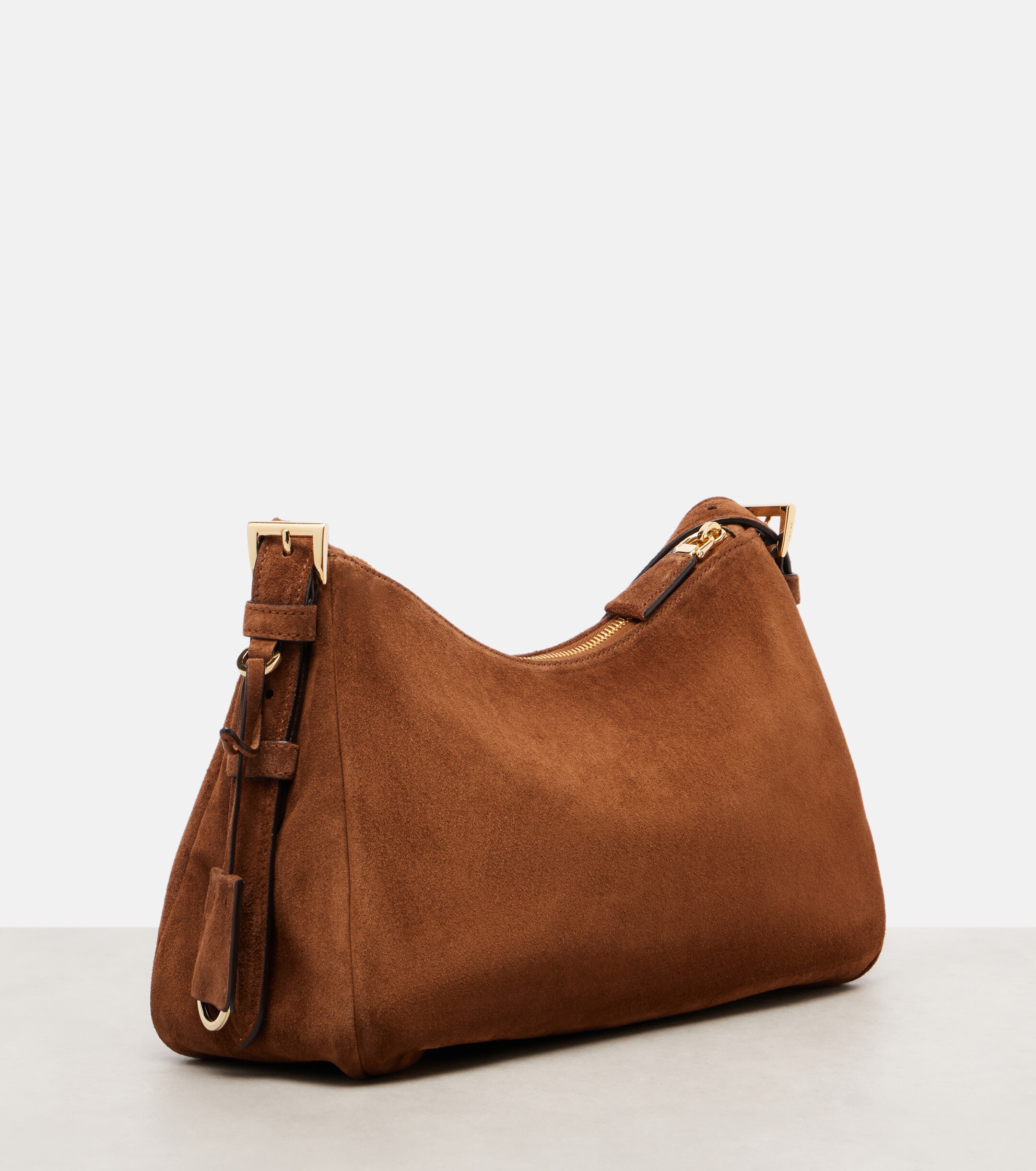 Prada Prada Aimée Medium suede shoulder bag
