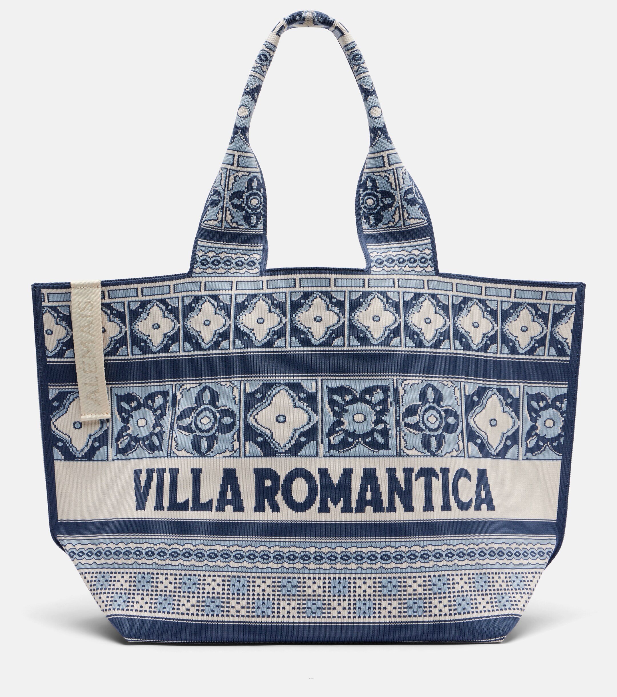 Alémais Villa Romantica Maxi jacquard tote bag