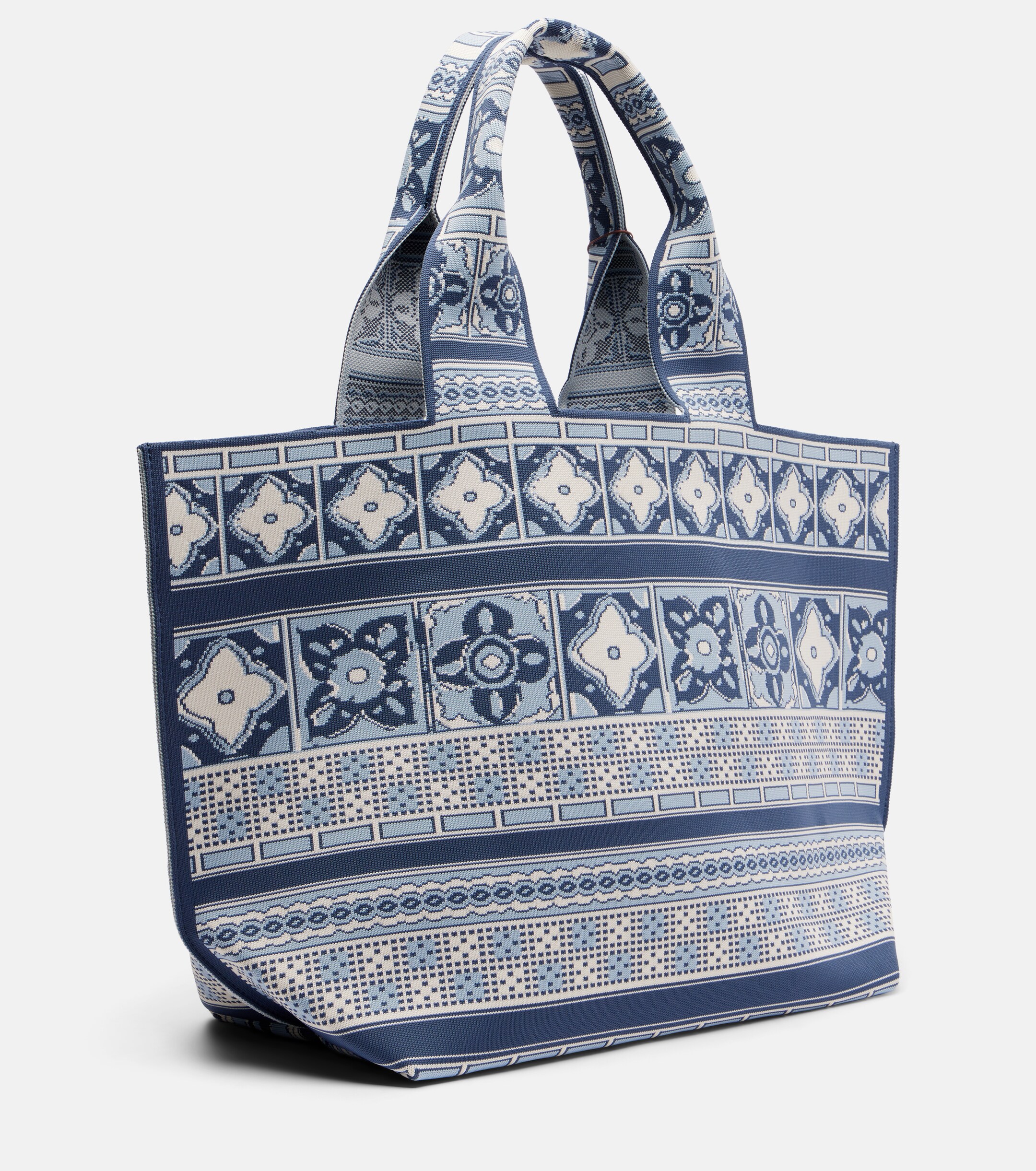 Alémais Villa Romantica Maxi jacquard tote bag
