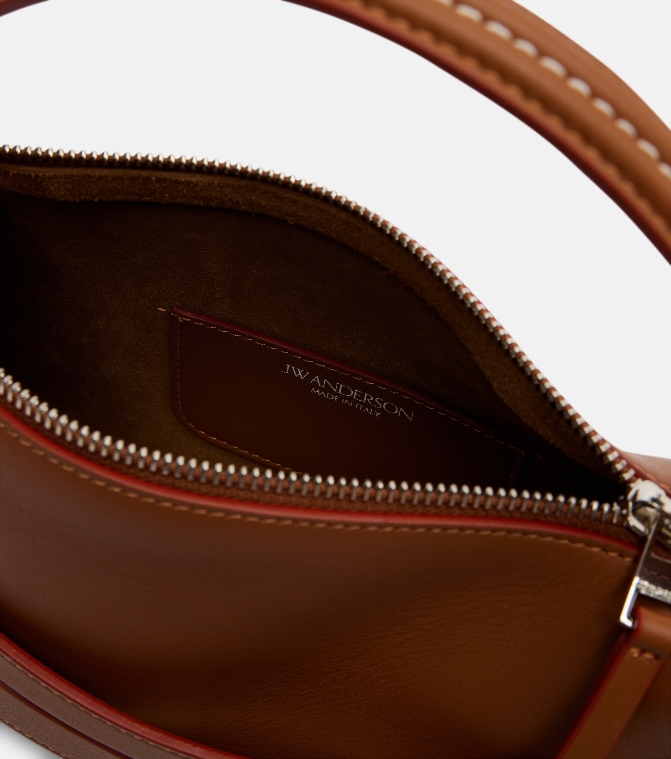 Jw Anderson Loafer leather top-handle bag