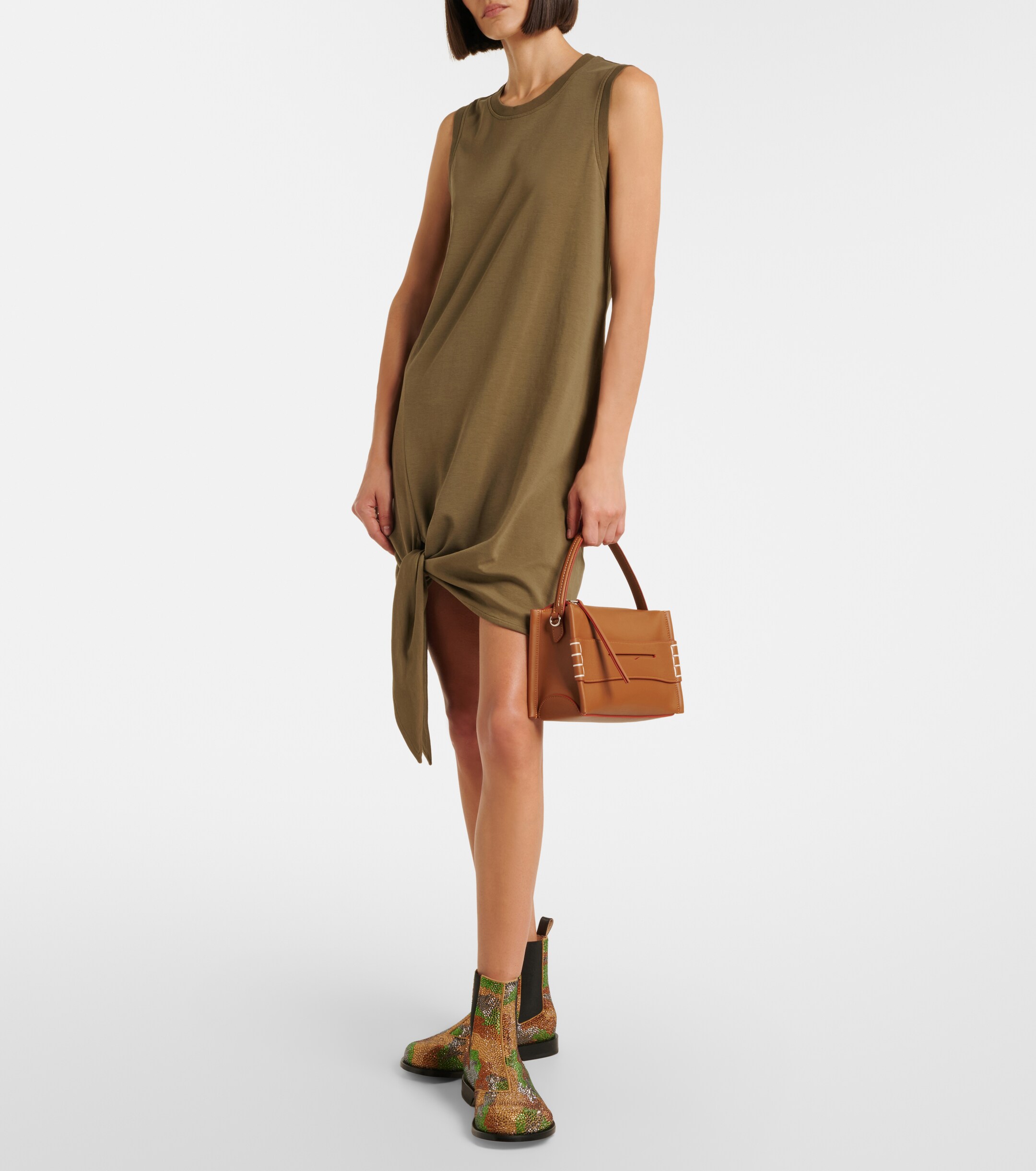 Jw Anderson Loafer leather top-handle bag