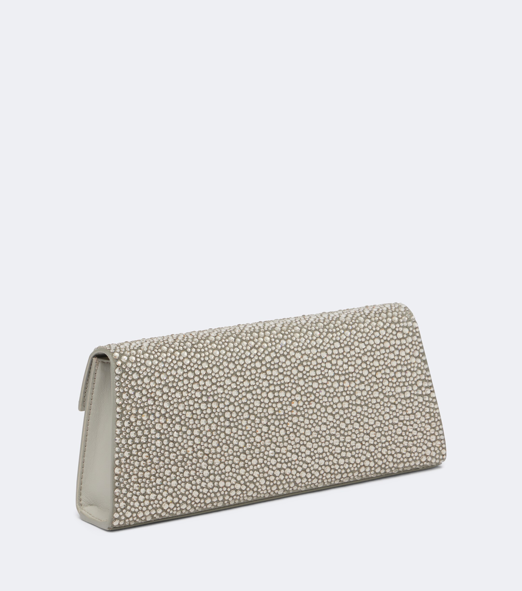 Elie Saab The Midnight embellished suede clutch