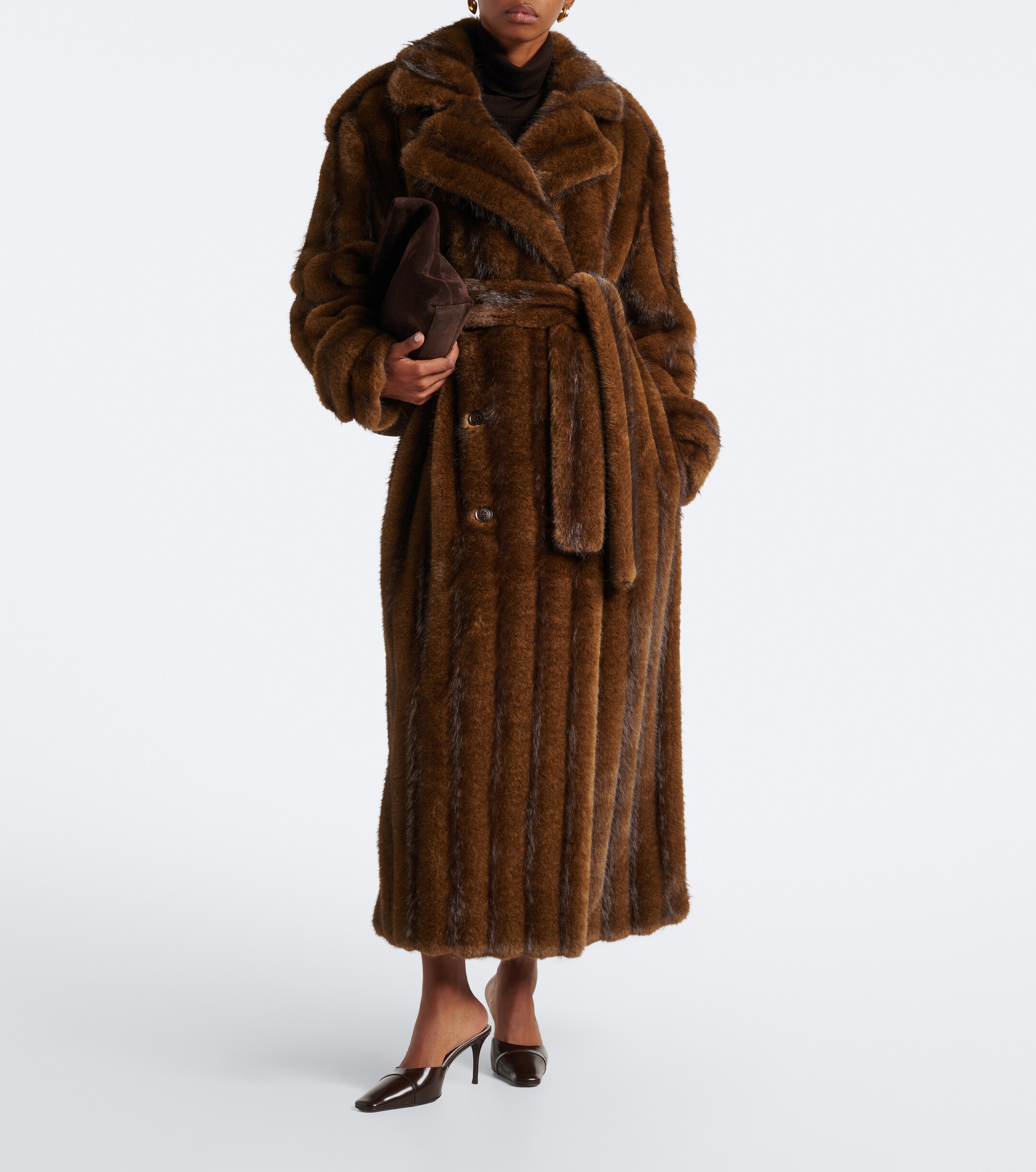 The Frankie Shop The Frankie Shop Daph double-breasted coat