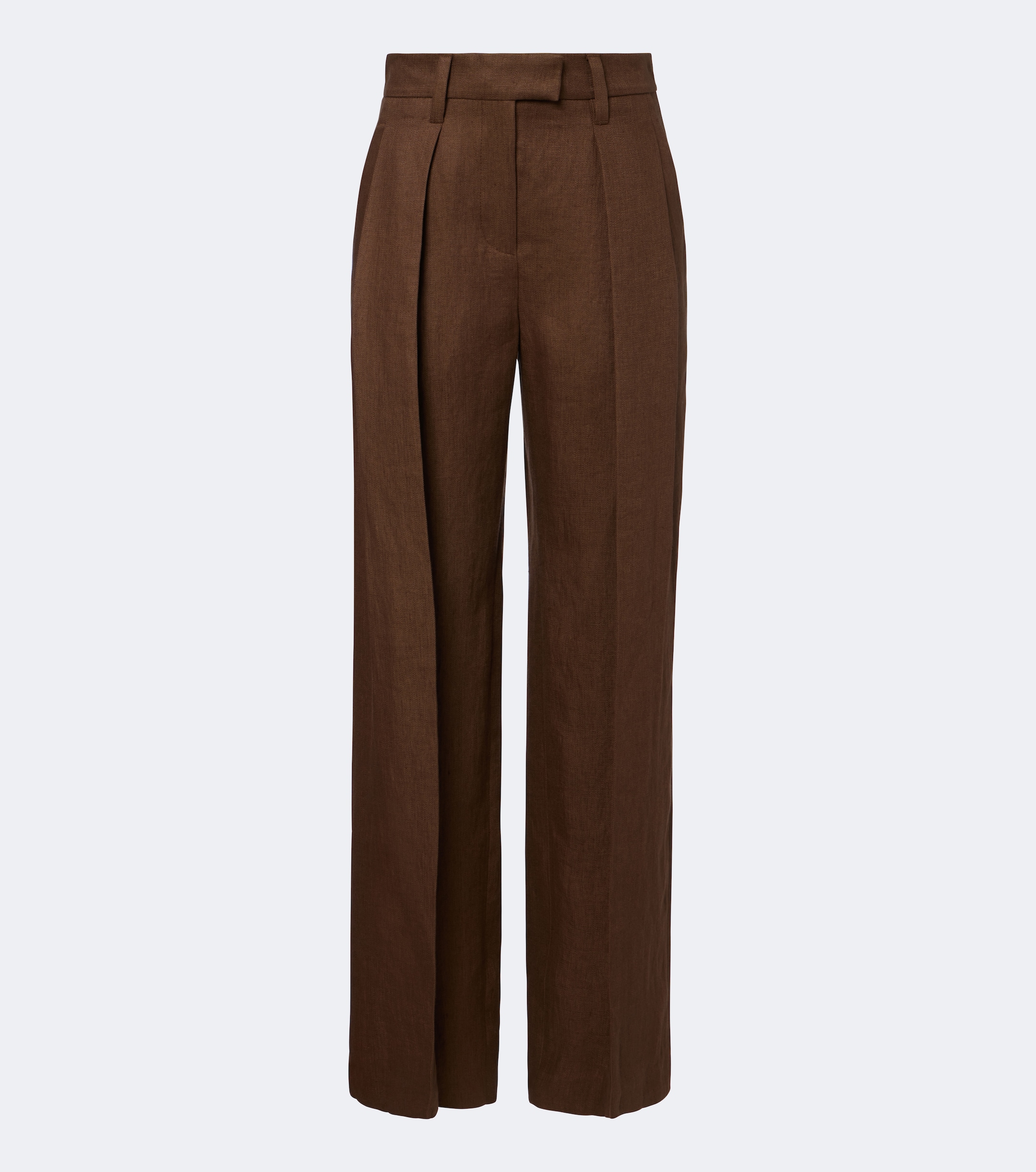 Brunello Cucinelli Brunello Cucinelli Monili linen wide-leg pants