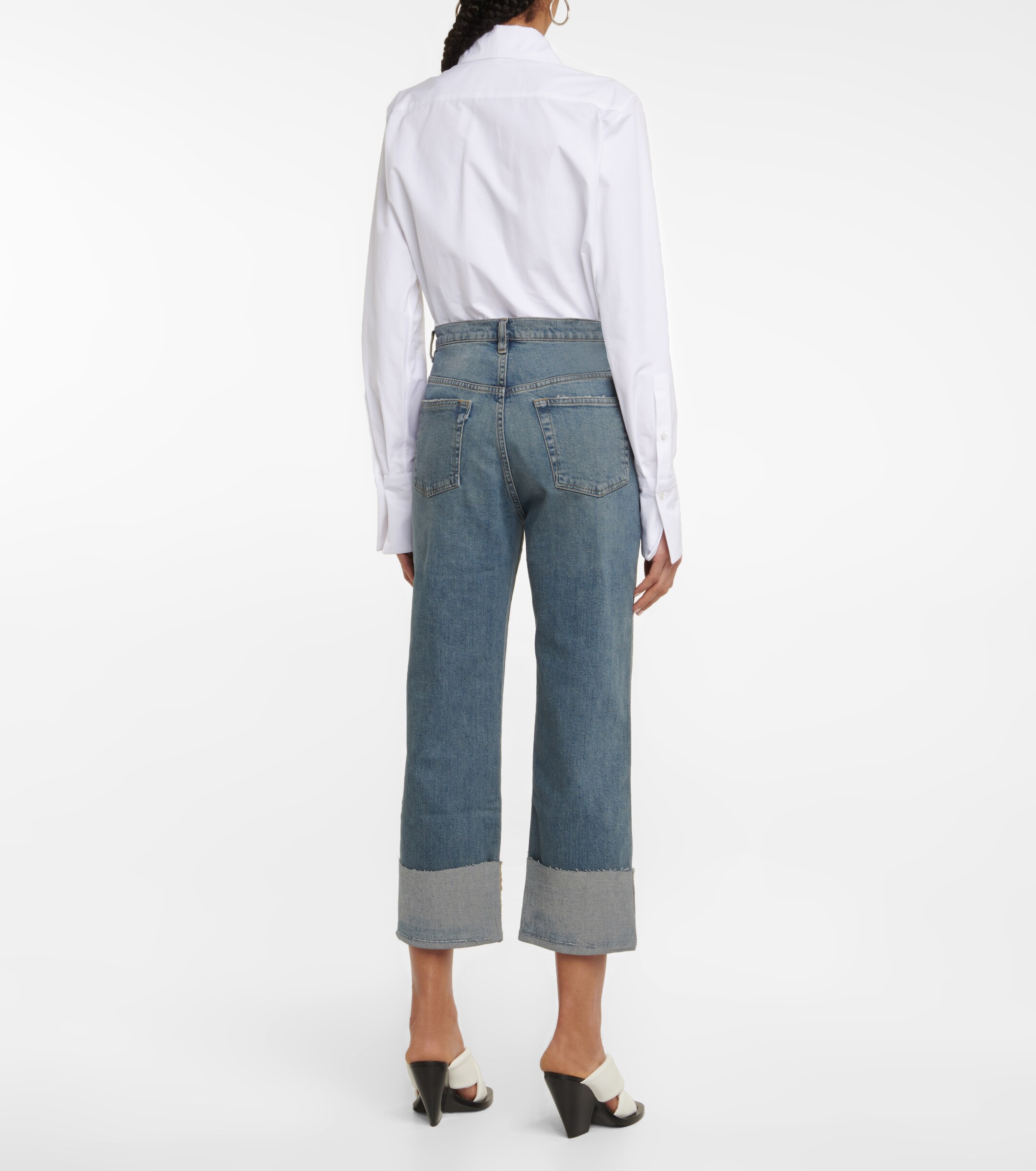 3x1 N.Y.C. Claudia Extreme high-rise straight jeans