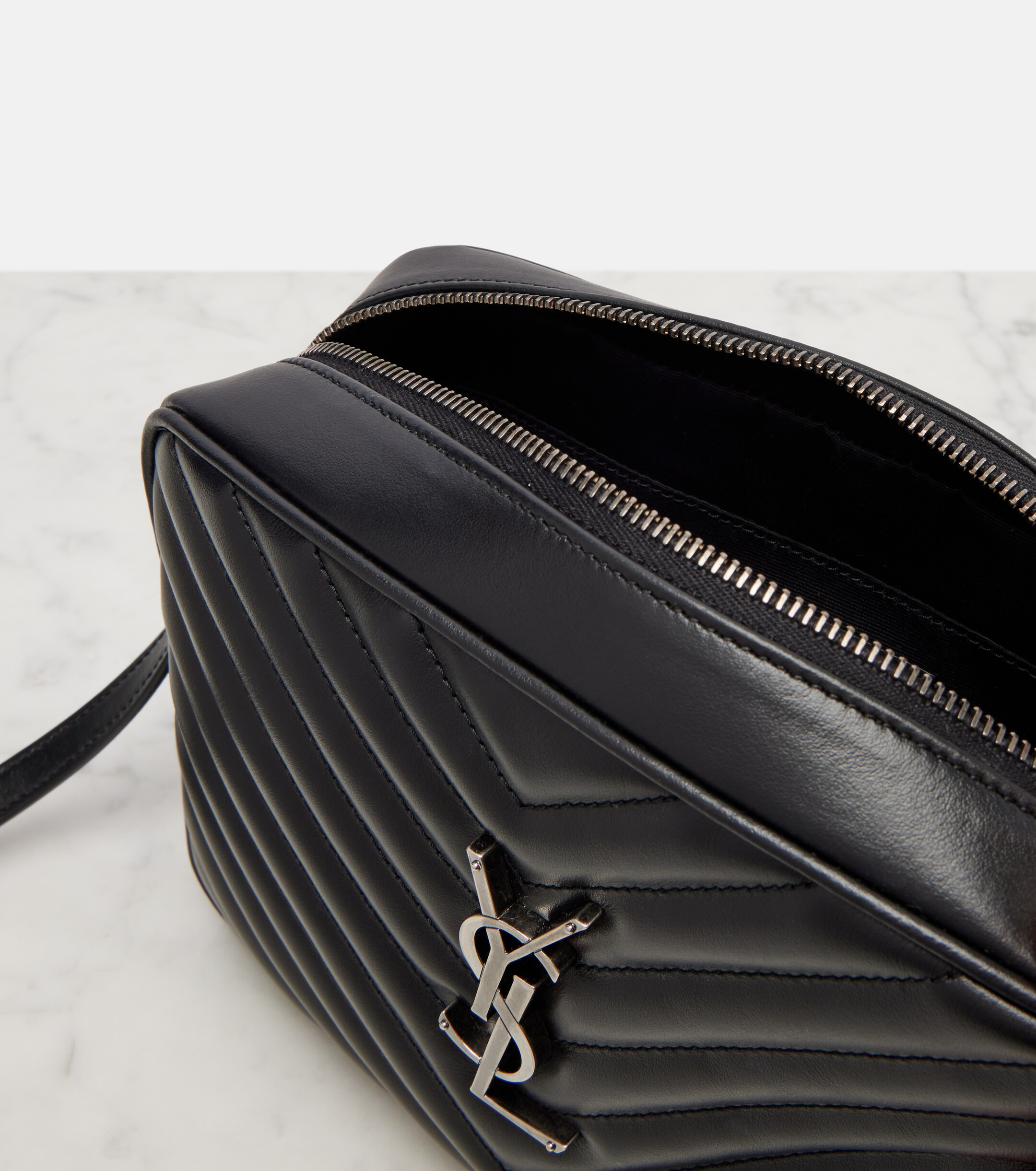 Saint Laurent Lou quilted leather camera bag