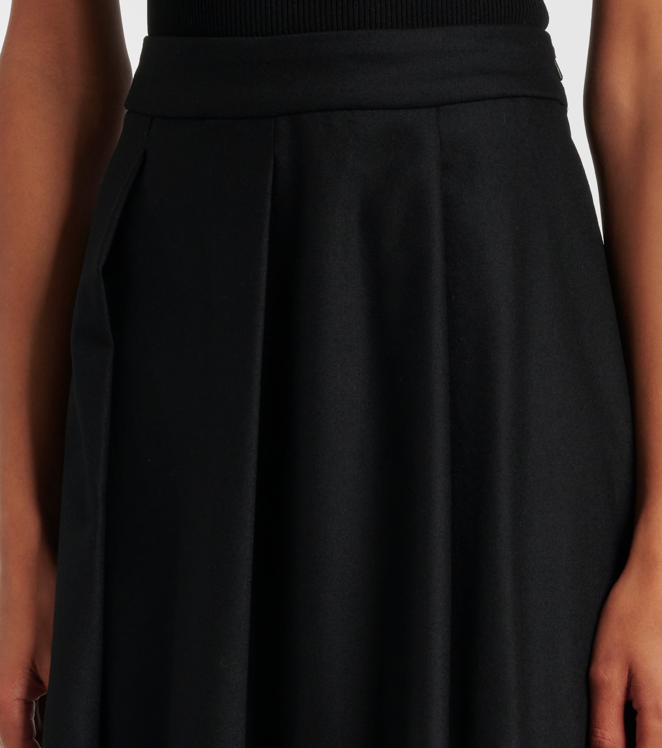 S Max Mara Caterina wool maxi skirt