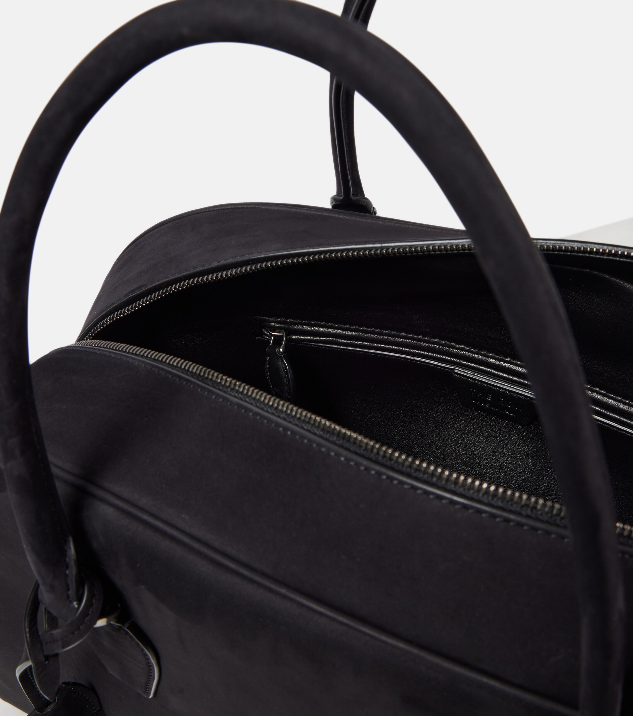 The Row India 15.75 suede tote bag