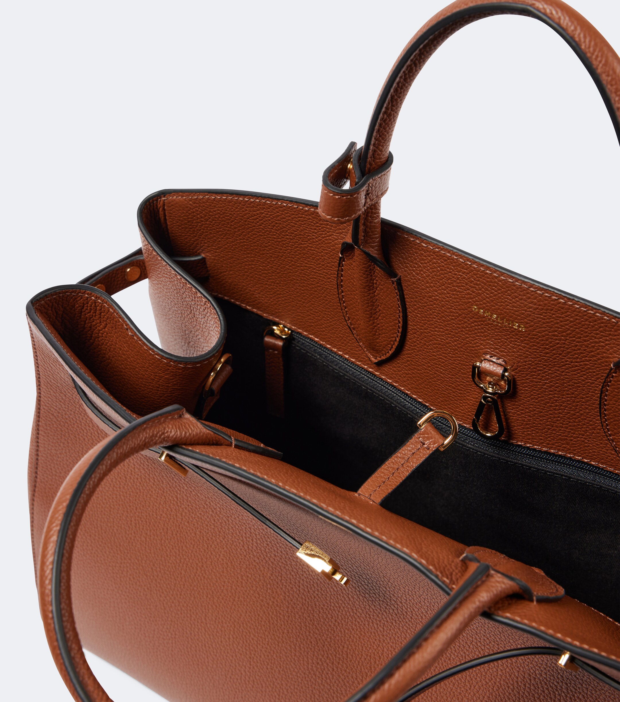 DeMellier Hudson Small leather tote bag thumbnail