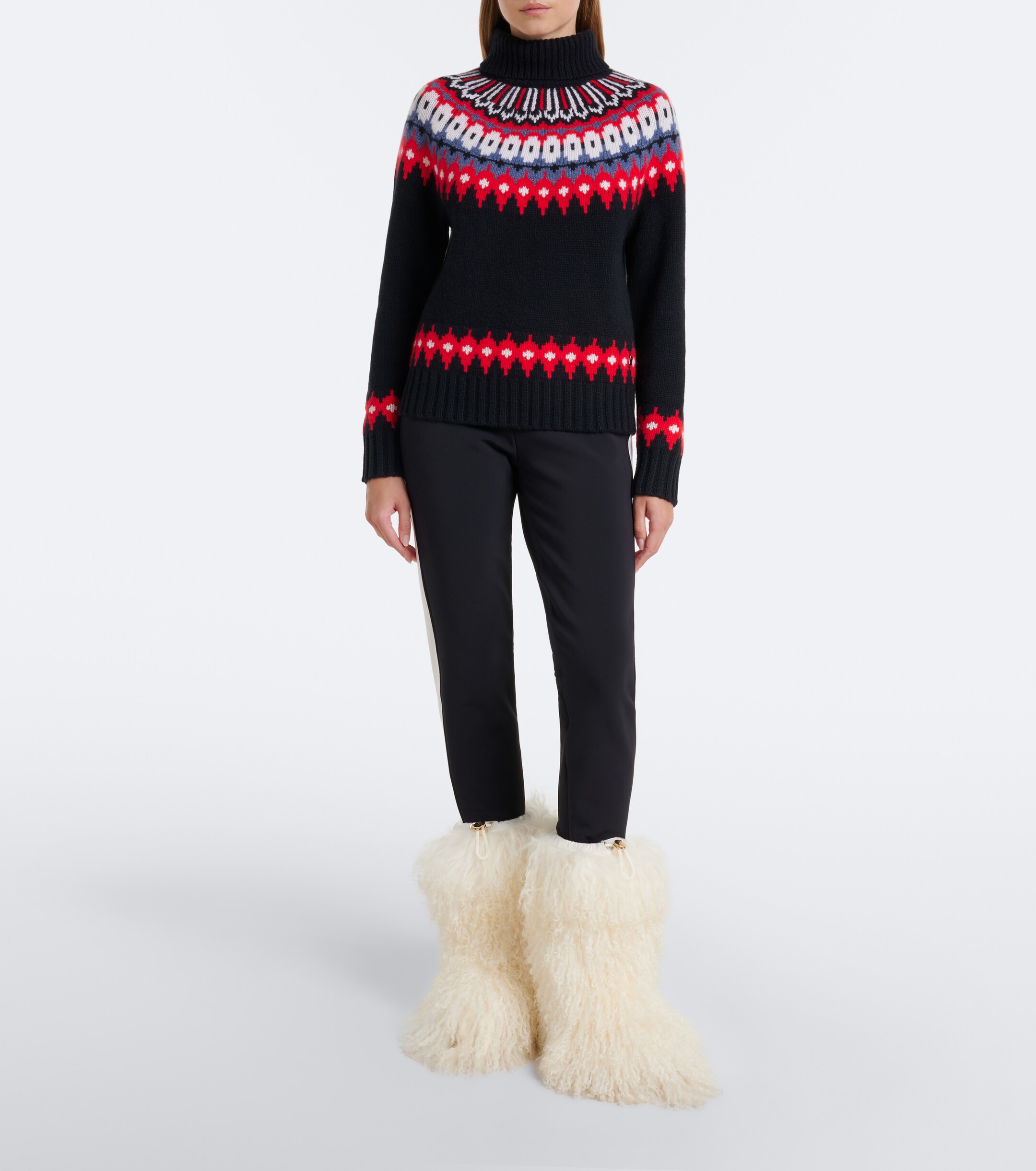 BOGNER Bogner Les Arcs shearling snow boots