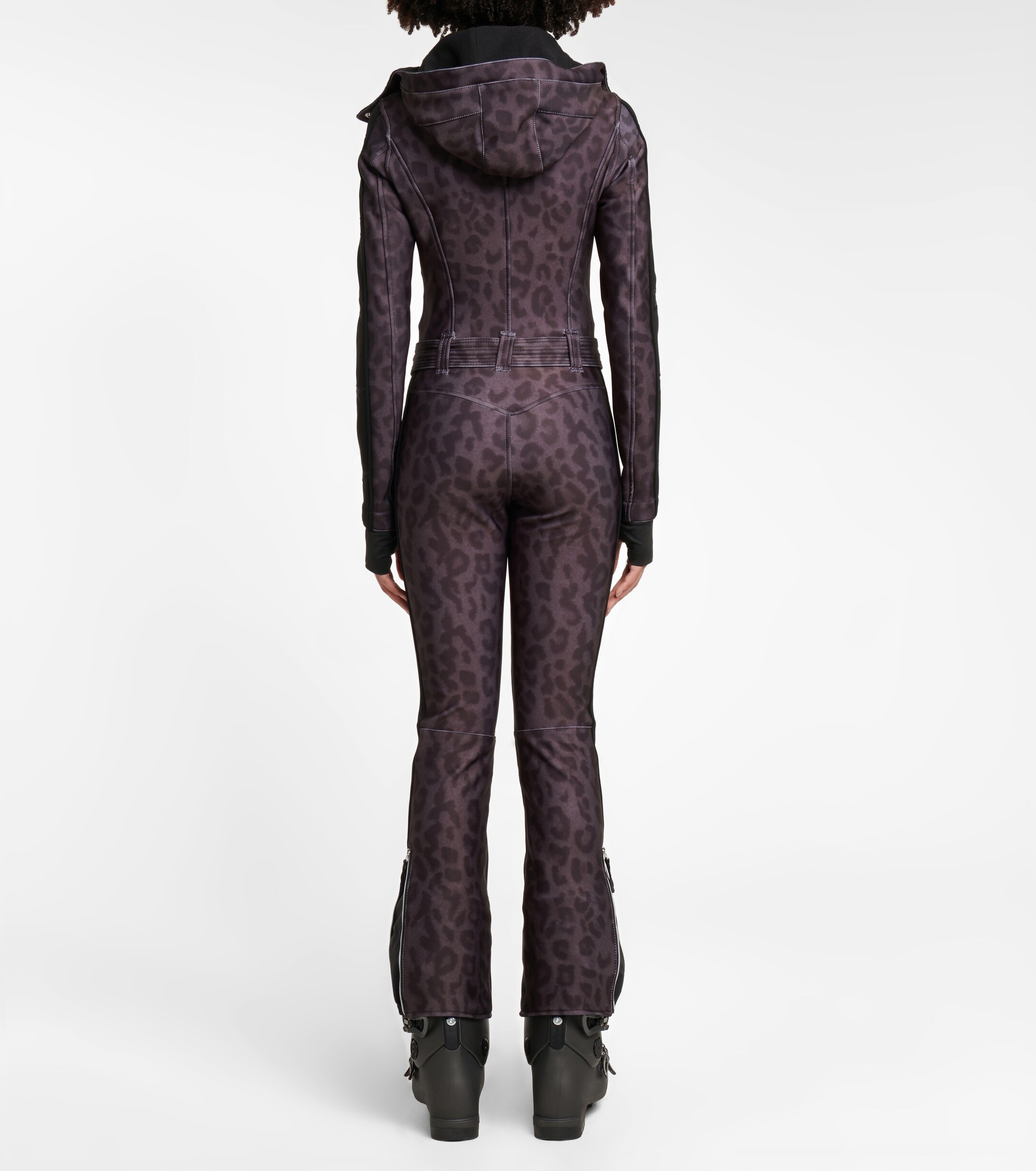 JETSET Jet Set Magic Ghoster leopard-print ski suit