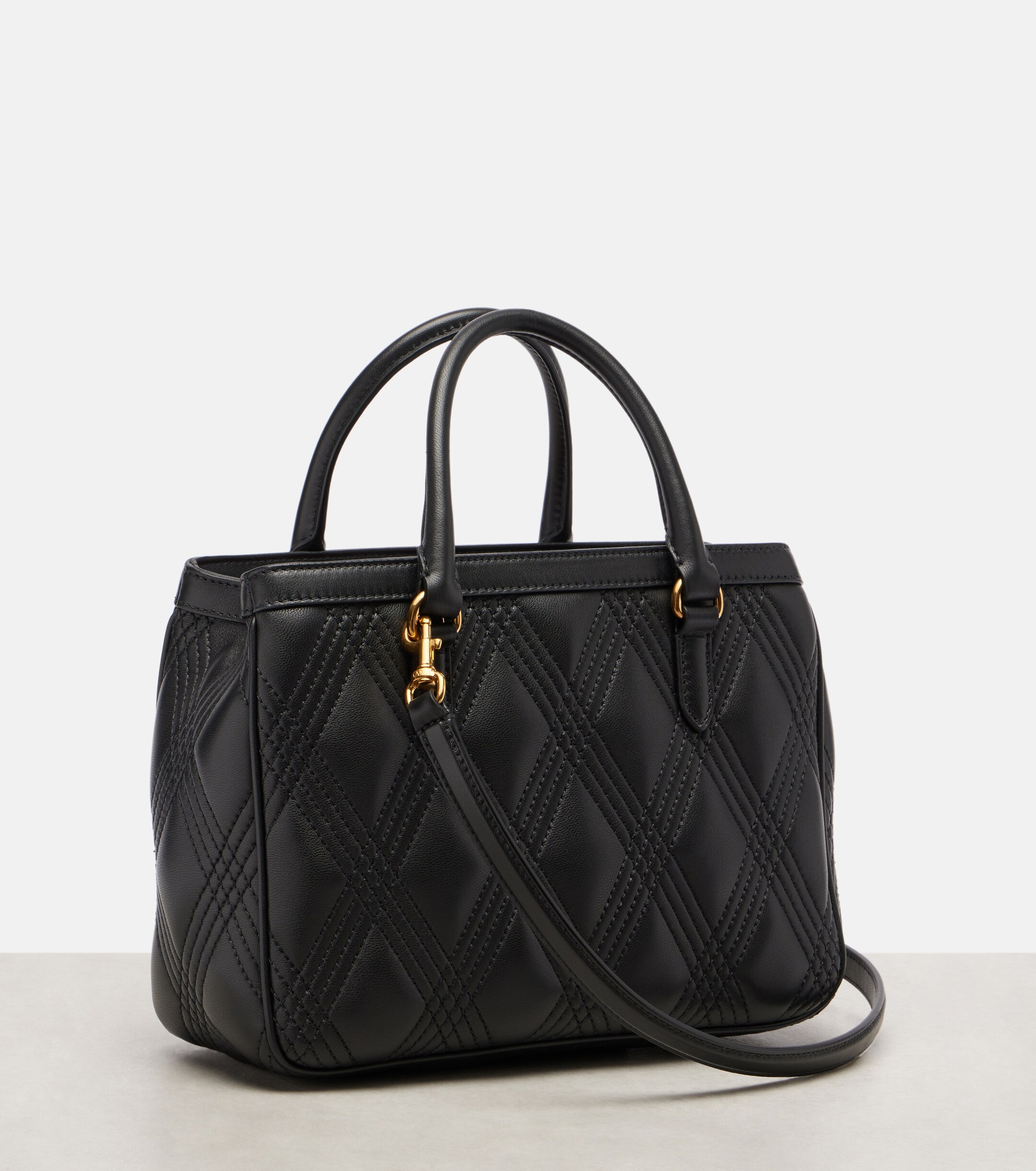 Valentino Garavani Quiltie 67 Small leather tote bag thumbnail