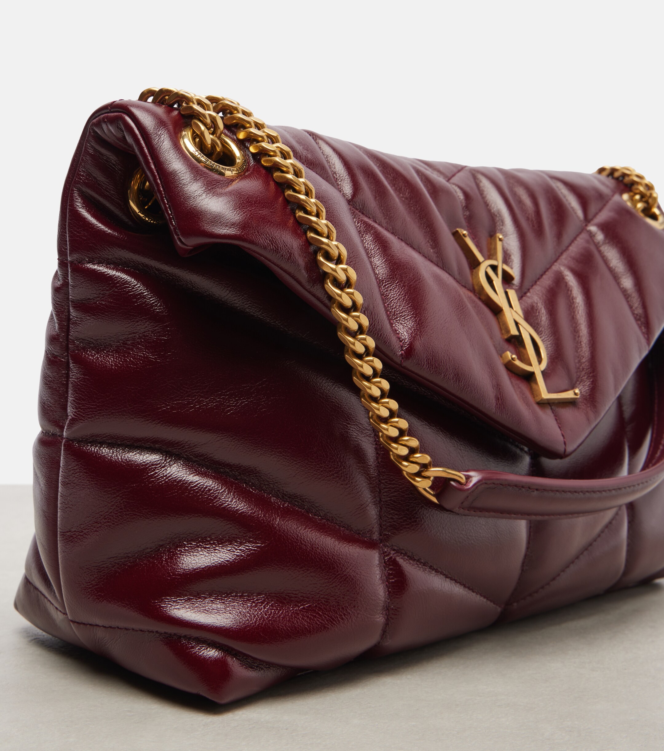 Saint Laurent Puffer Small leather shoulder bag