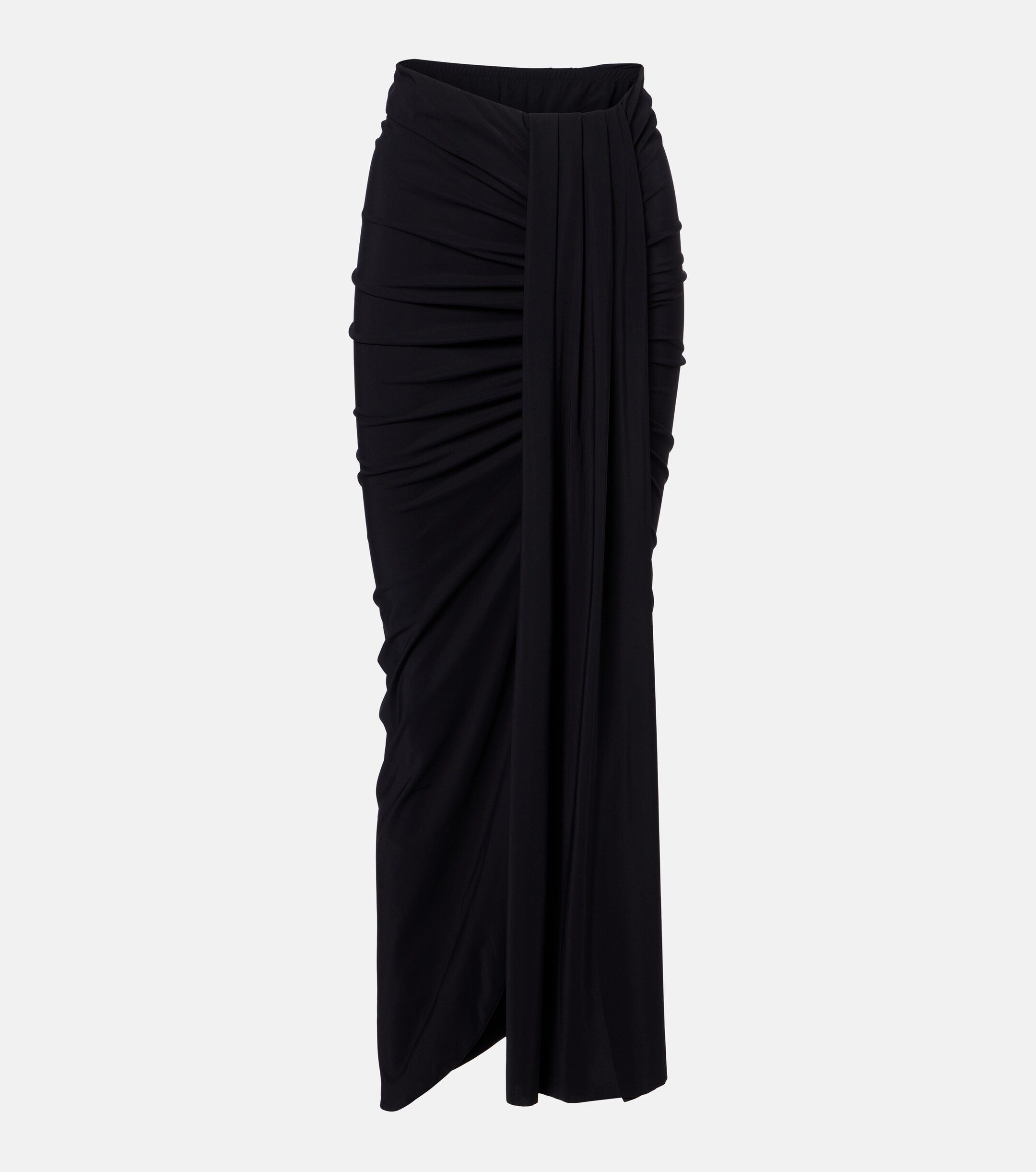 ROBERTO CAVALLI Draped midi skirt thumbnail