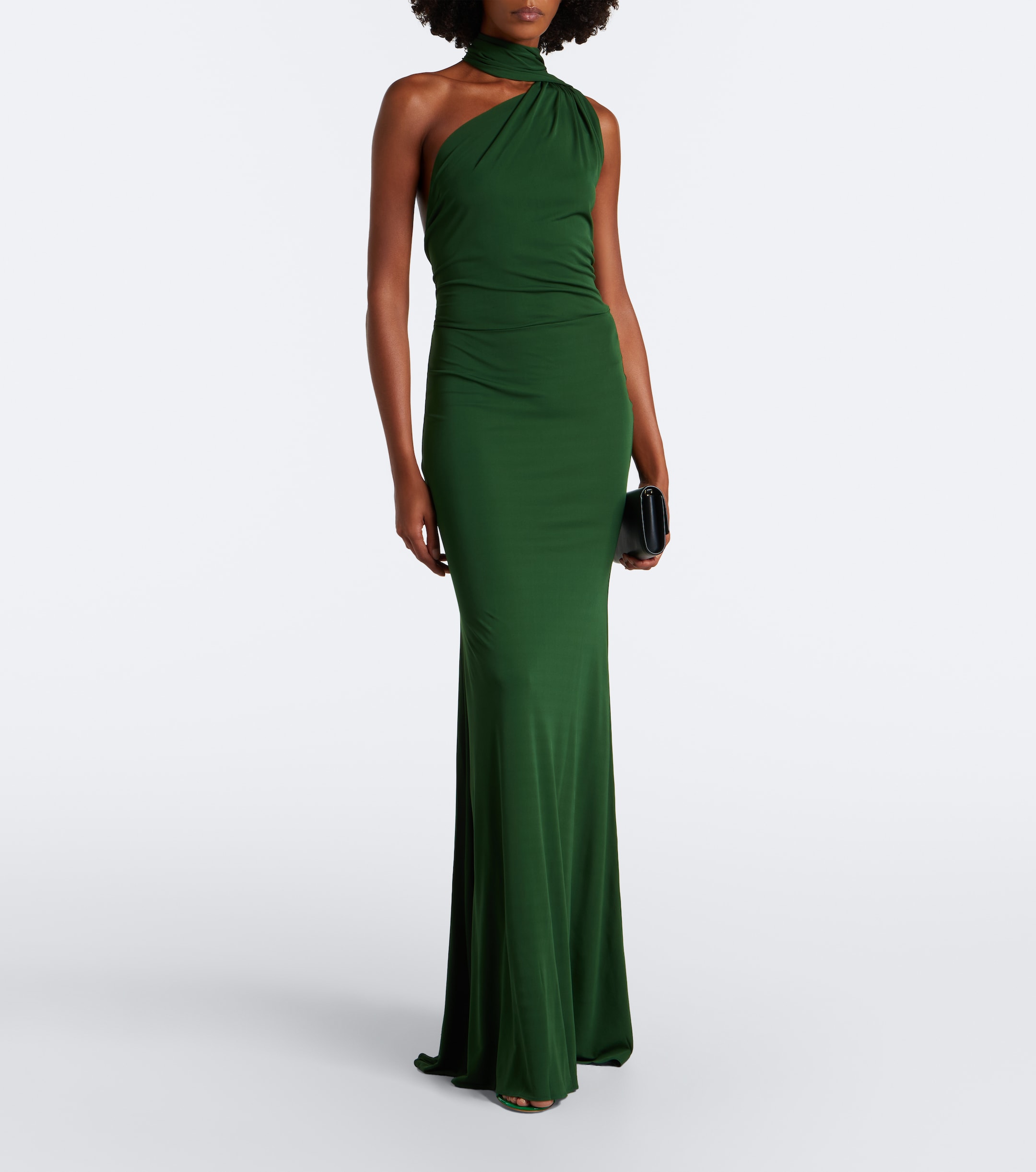 Alex Perry Alex Perry One-shoulder jersey gown