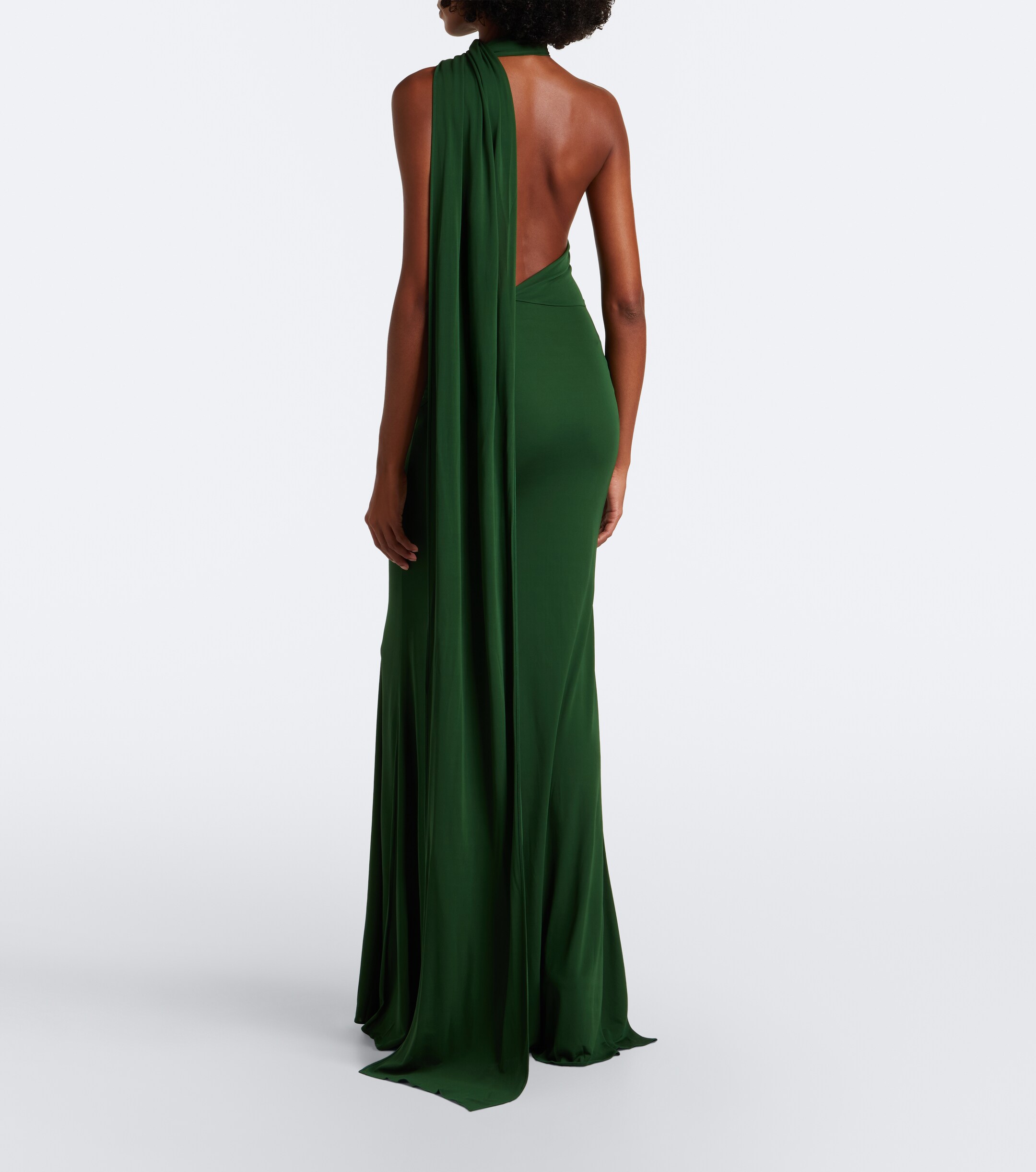 Alex Perry Alex Perry One-shoulder jersey gown