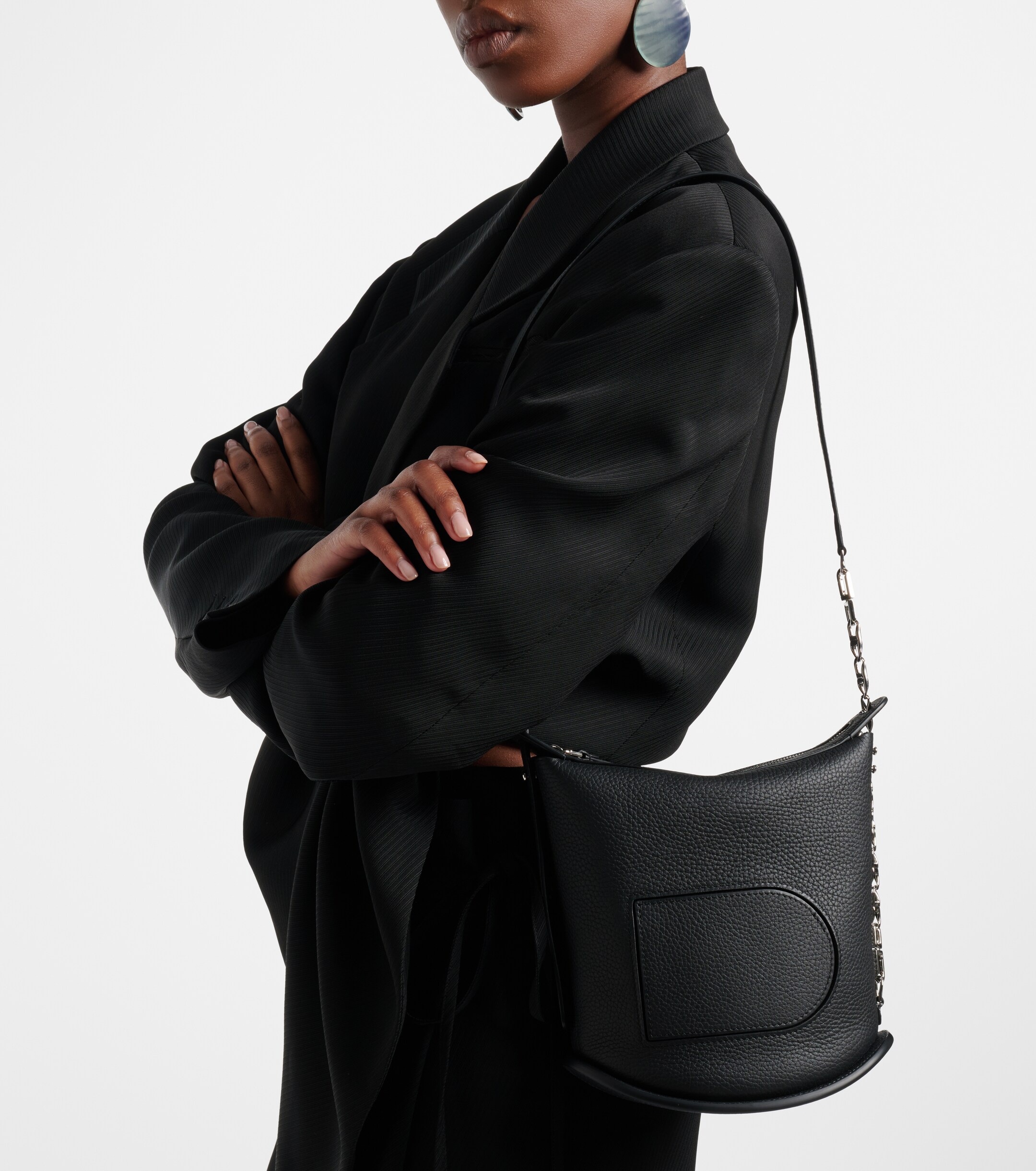 Delvaux Pin Twist leather shoulder bag thumbnail