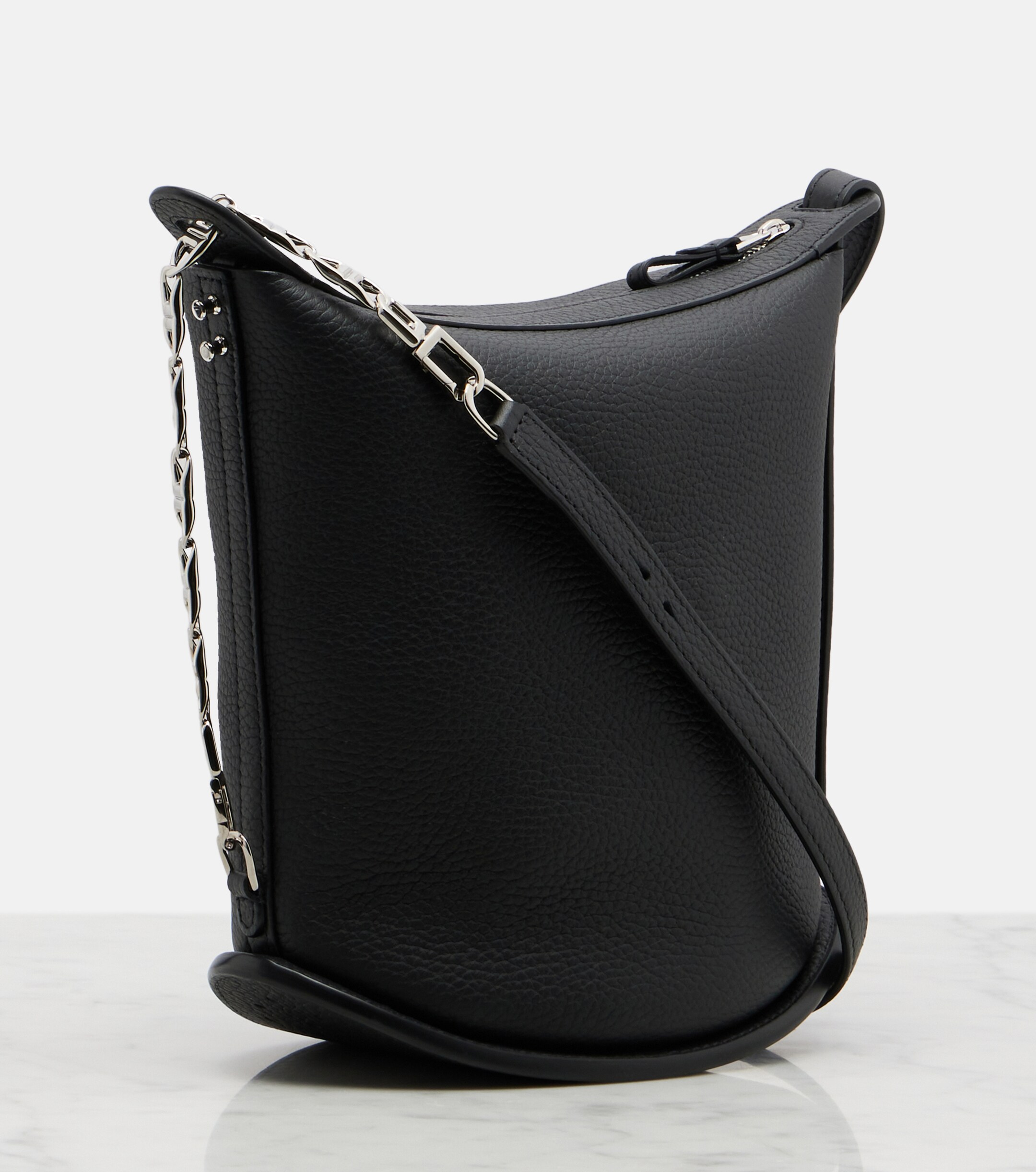 Delvaux Pin Twist leather shoulder bag thumbnail