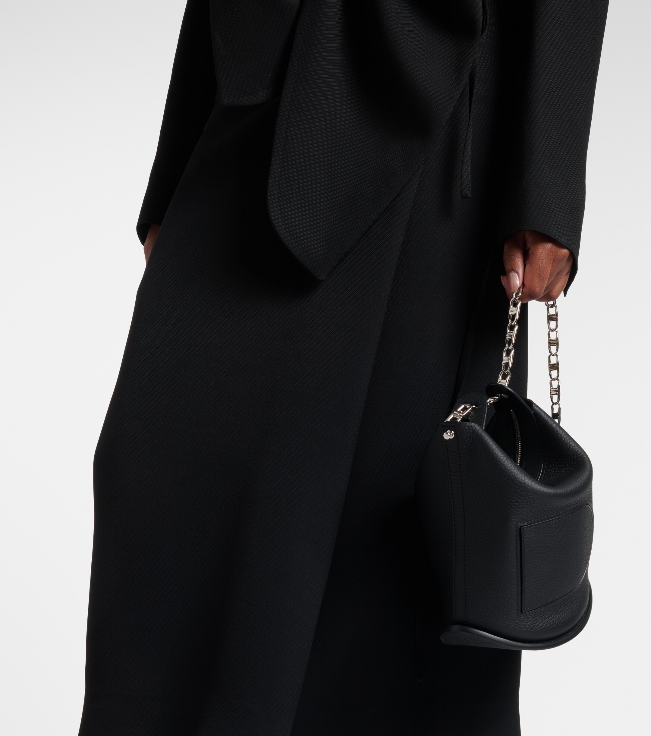 Delvaux Pin Twist leather shoulder bag thumbnail