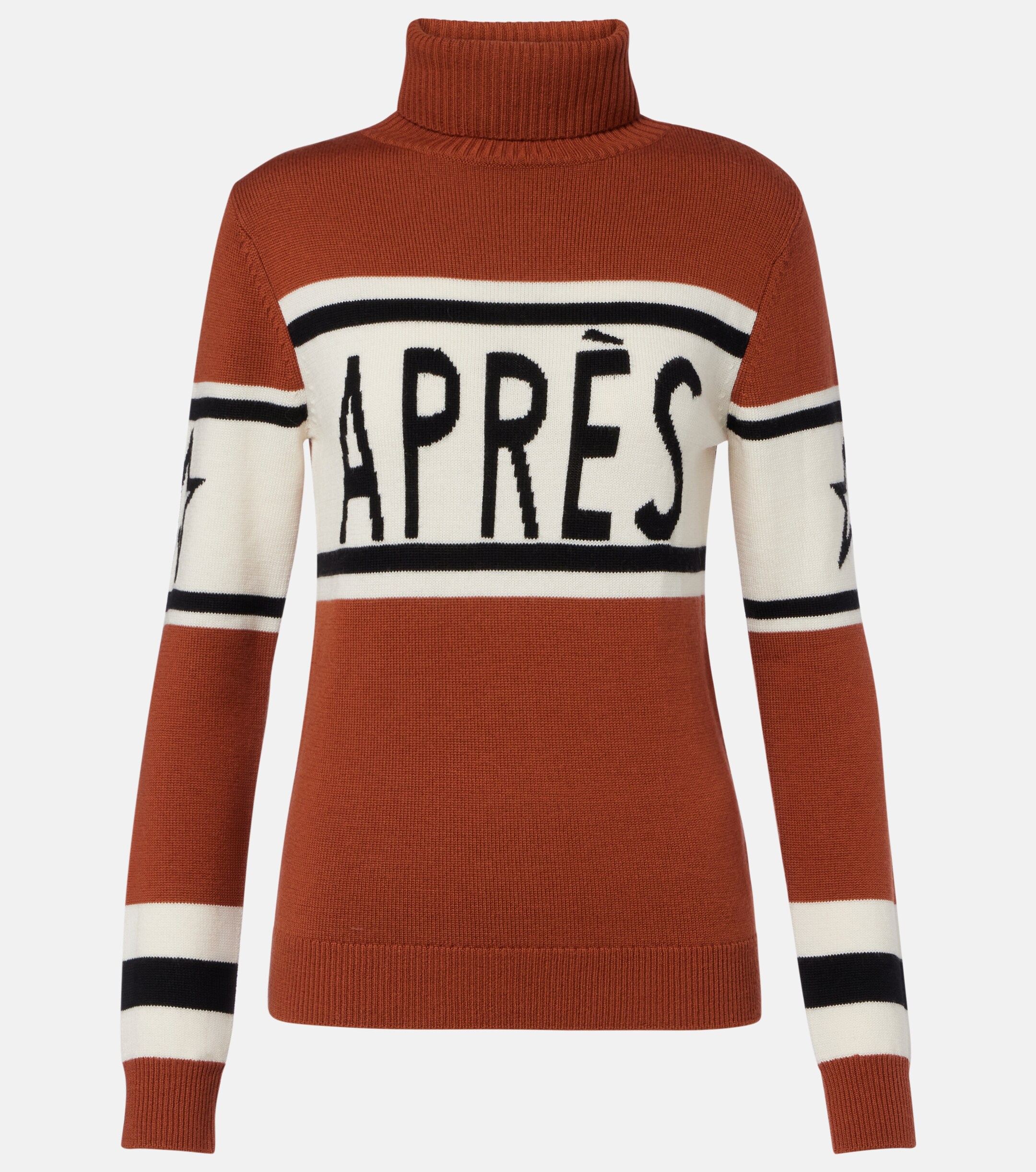 PERFECT MOMENT Perfect Moment Schild intarsia wool turtleneck sweater