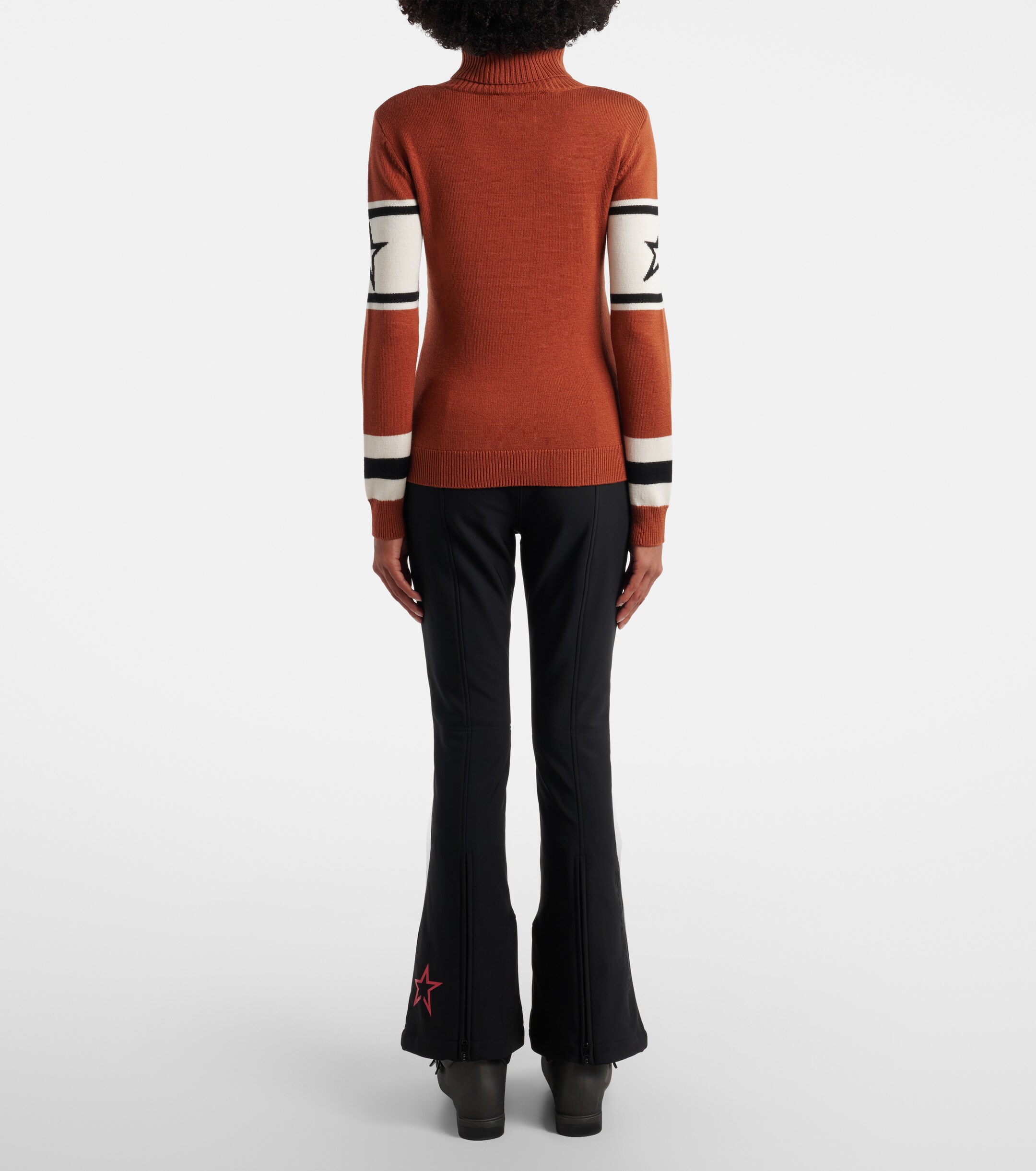 PERFECT MOMENT Perfect Moment Schild intarsia wool turtleneck sweater