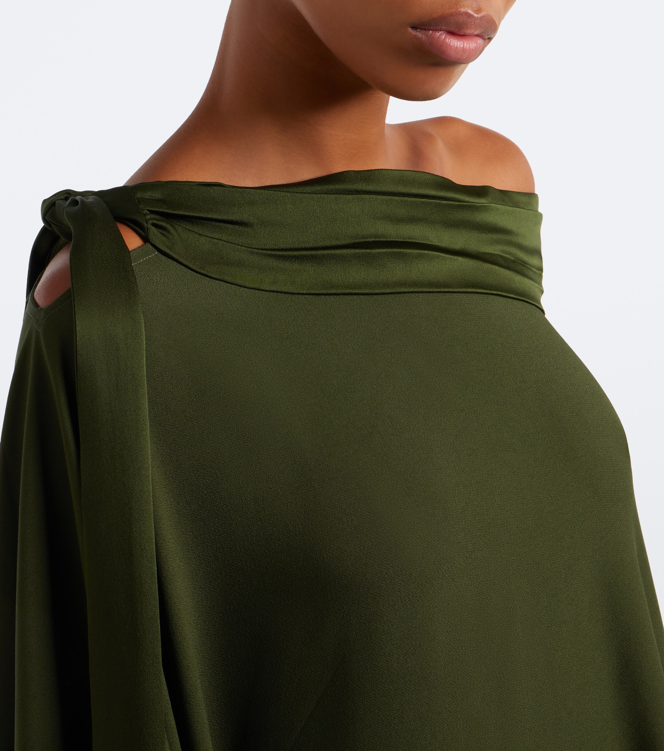 Taller Marmo Taller Marmo Maar scarf-detail crêpe cady kaftan