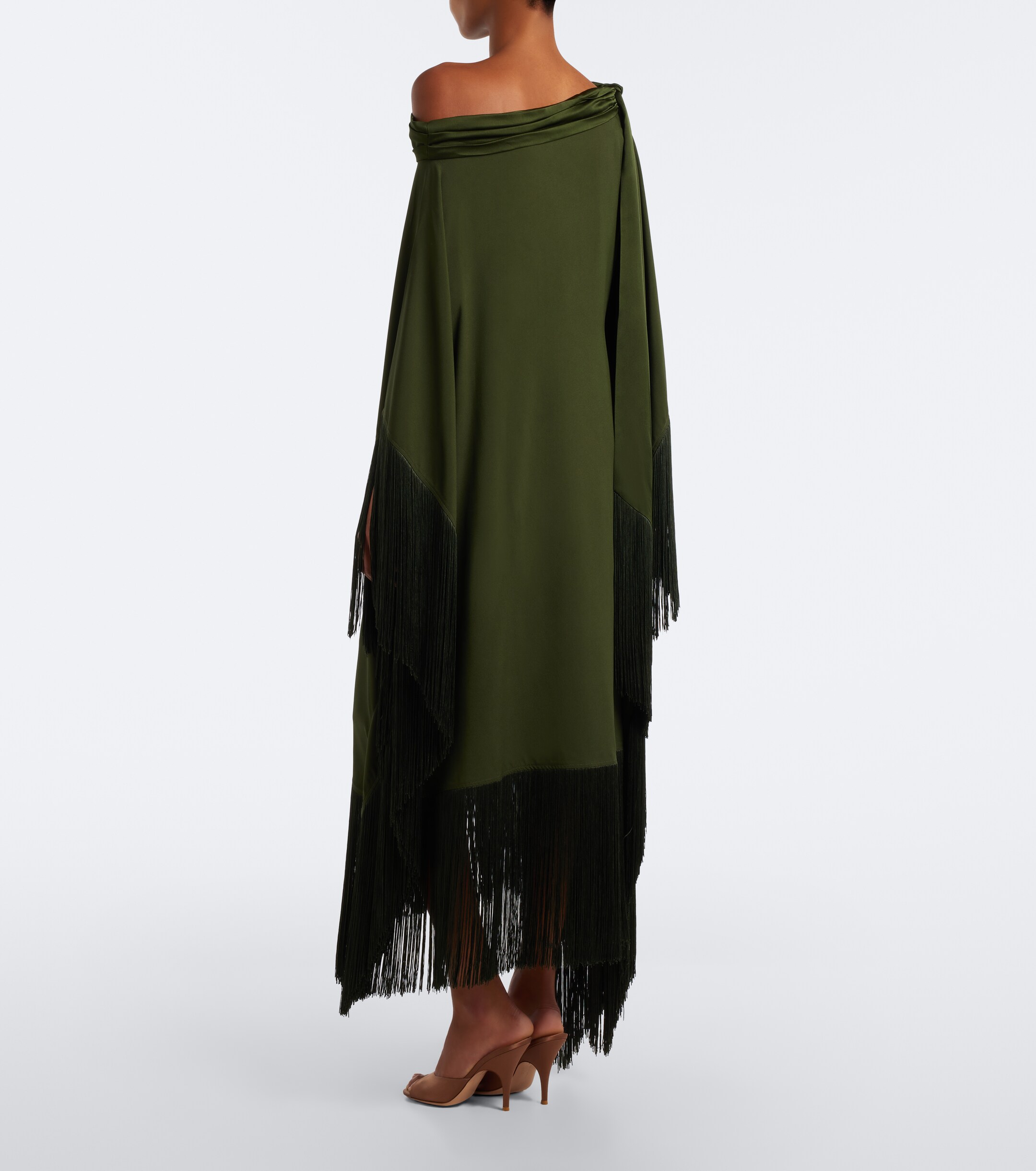 Taller Marmo Taller Marmo Maar scarf-detail crêpe cady kaftan
