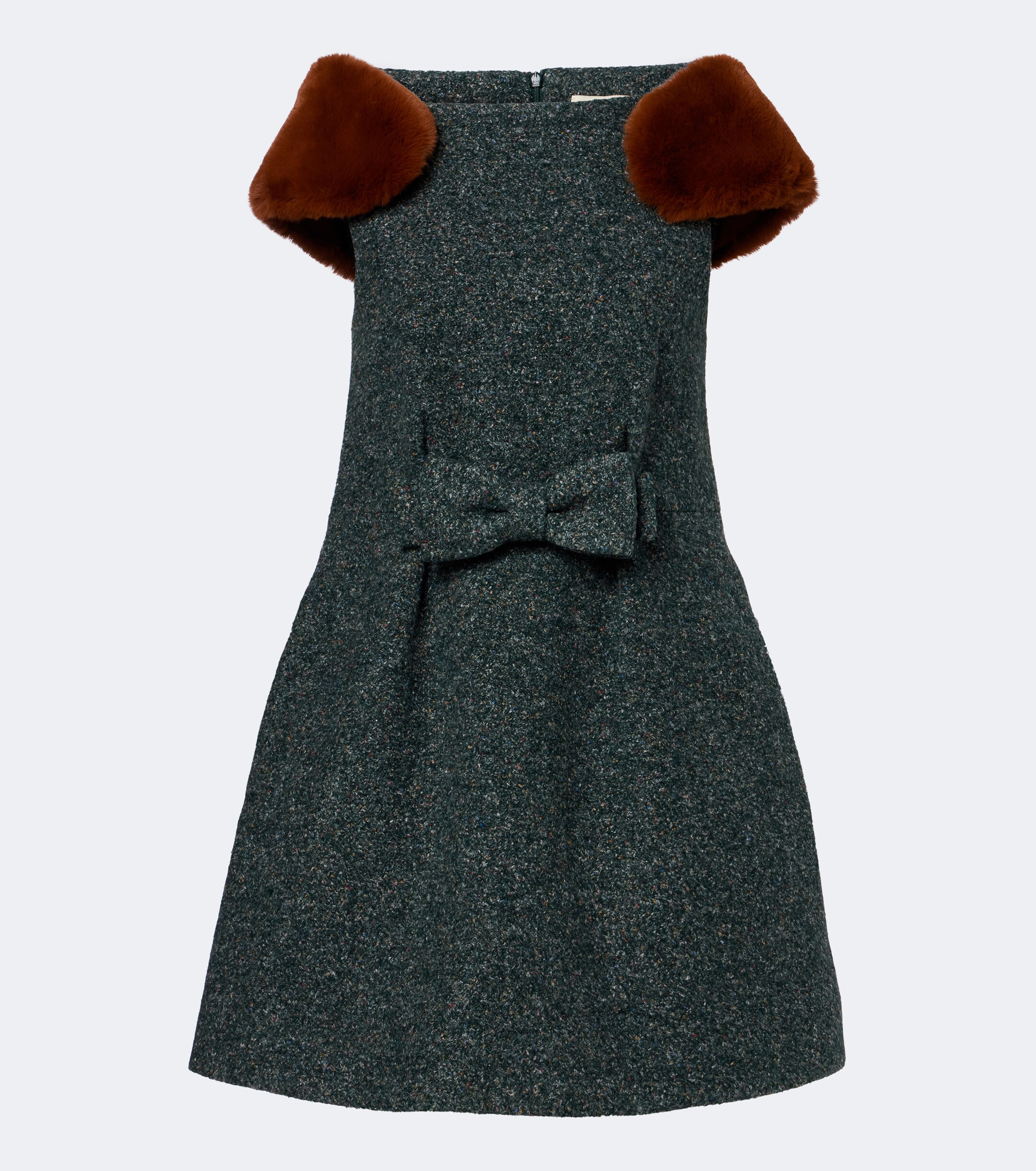 SHUSHU/TONG Shushu/Tong Bow-detail minidress