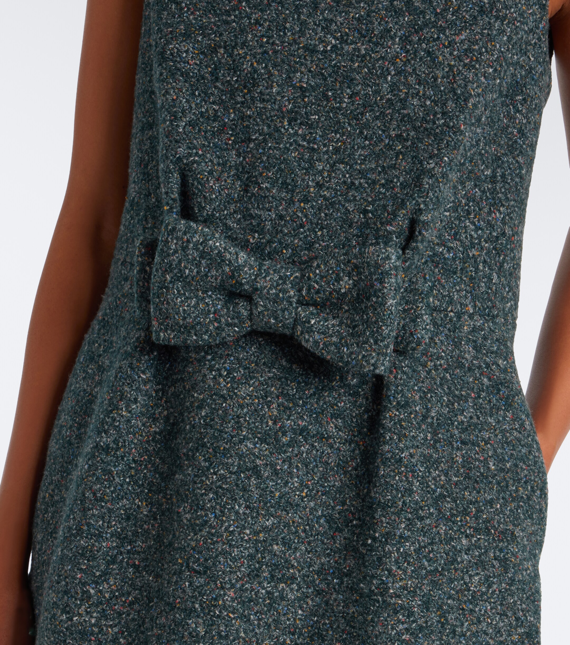 SHUSHU/TONG Shushu/Tong Bow-detail minidress