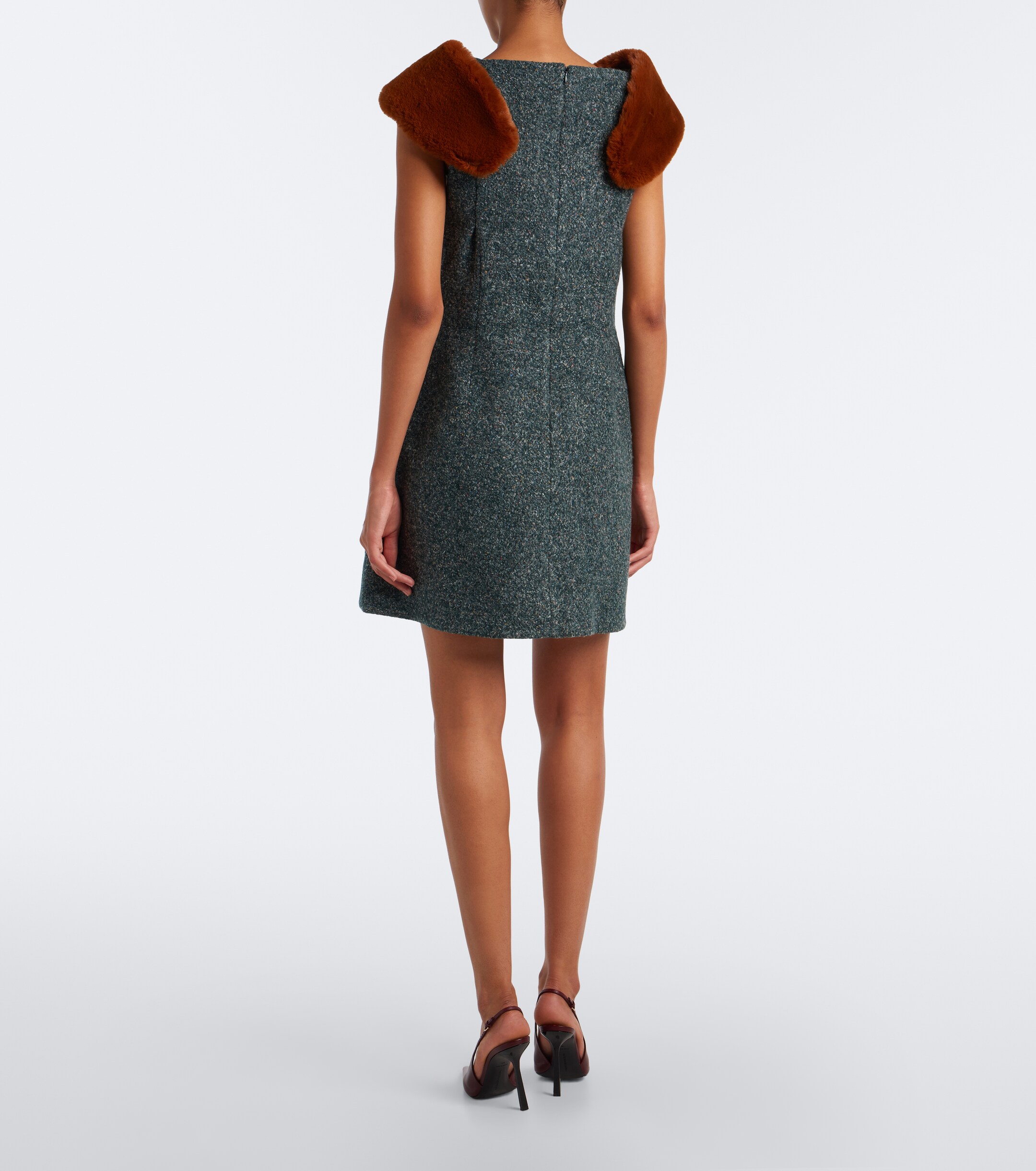 SHUSHU/TONG Shushu/Tong Bow-detail minidress