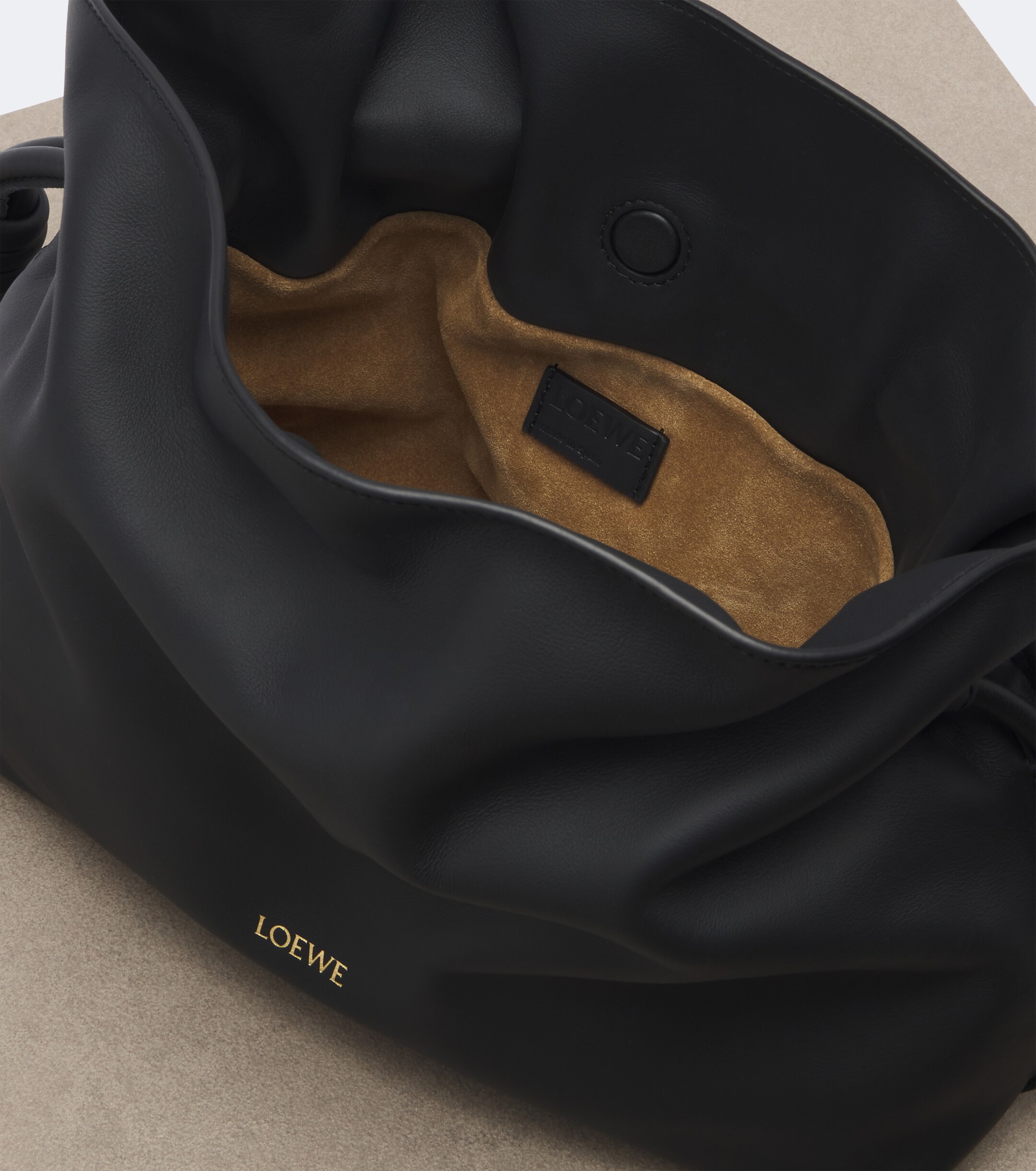 Loewe Flamenco Medium leather clutch
