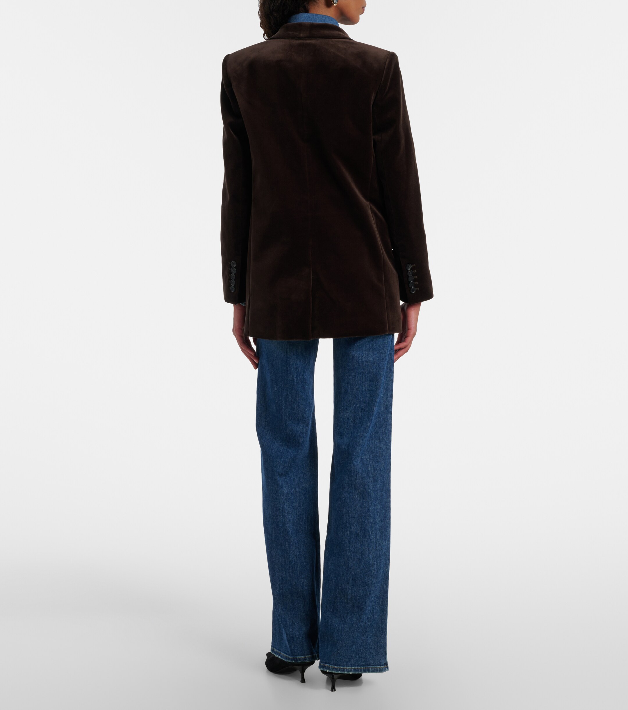 Nili Lotan Diane velvet blazer